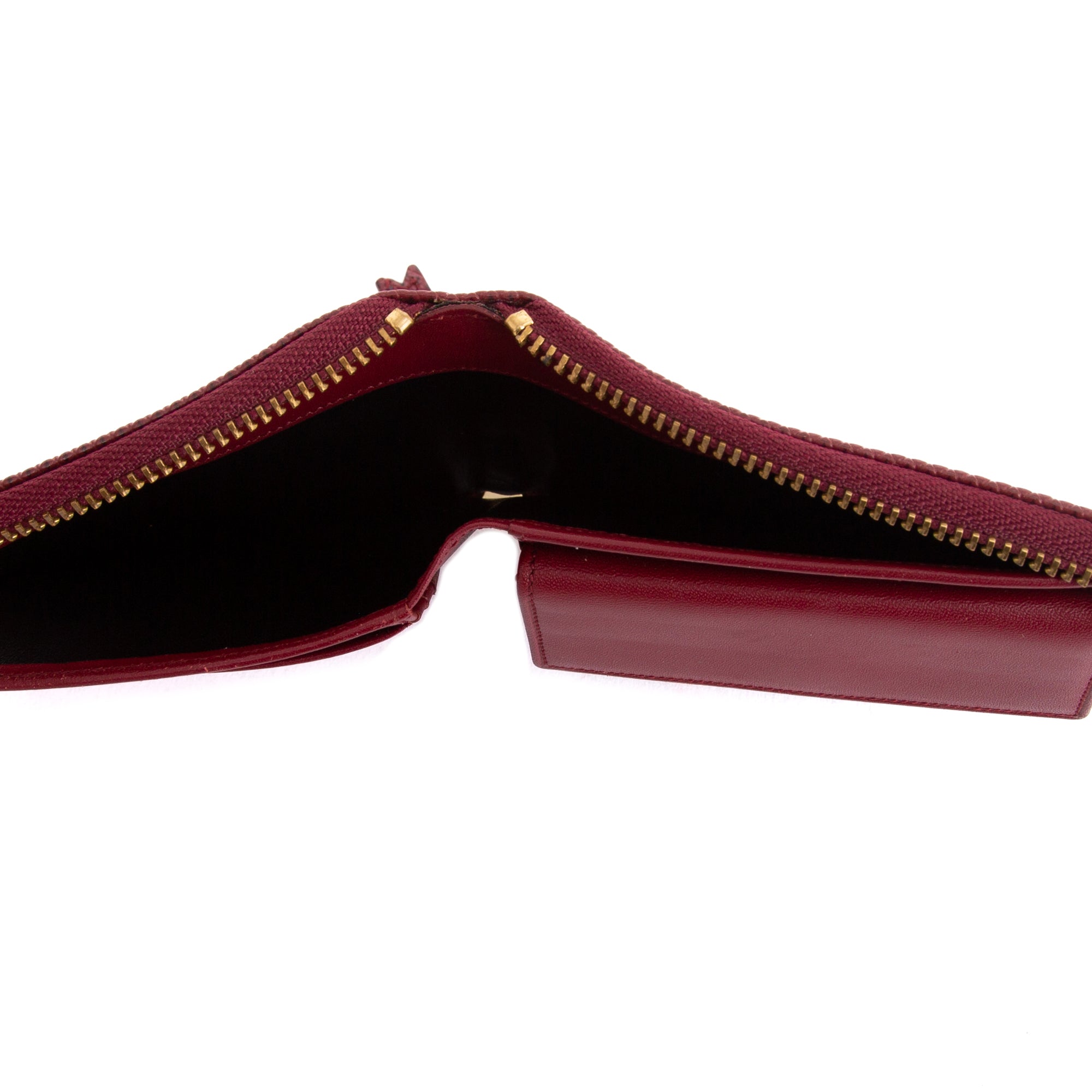 Comme Des Garcons Leather Compact Wallet