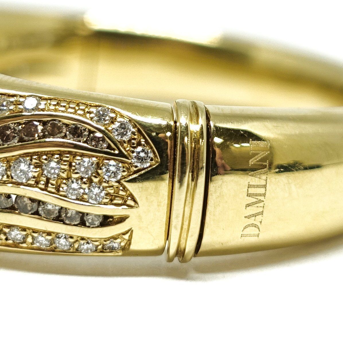 Damiani Chocolate and White Diamond Bracelet