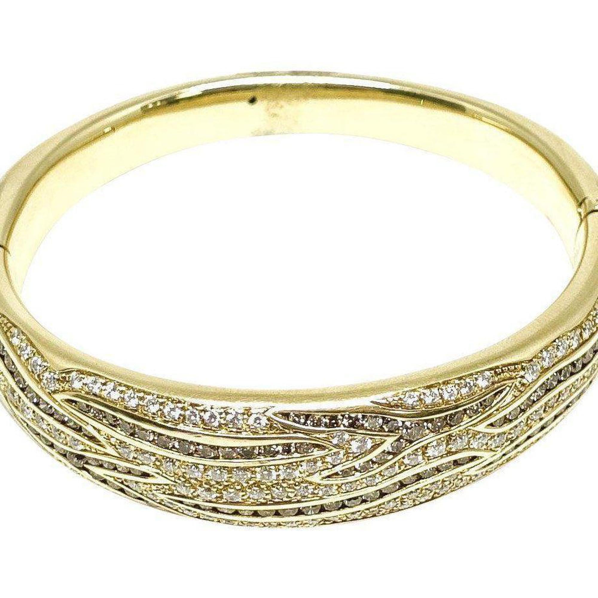 Damiani Chocolate and White Diamond Bracelet