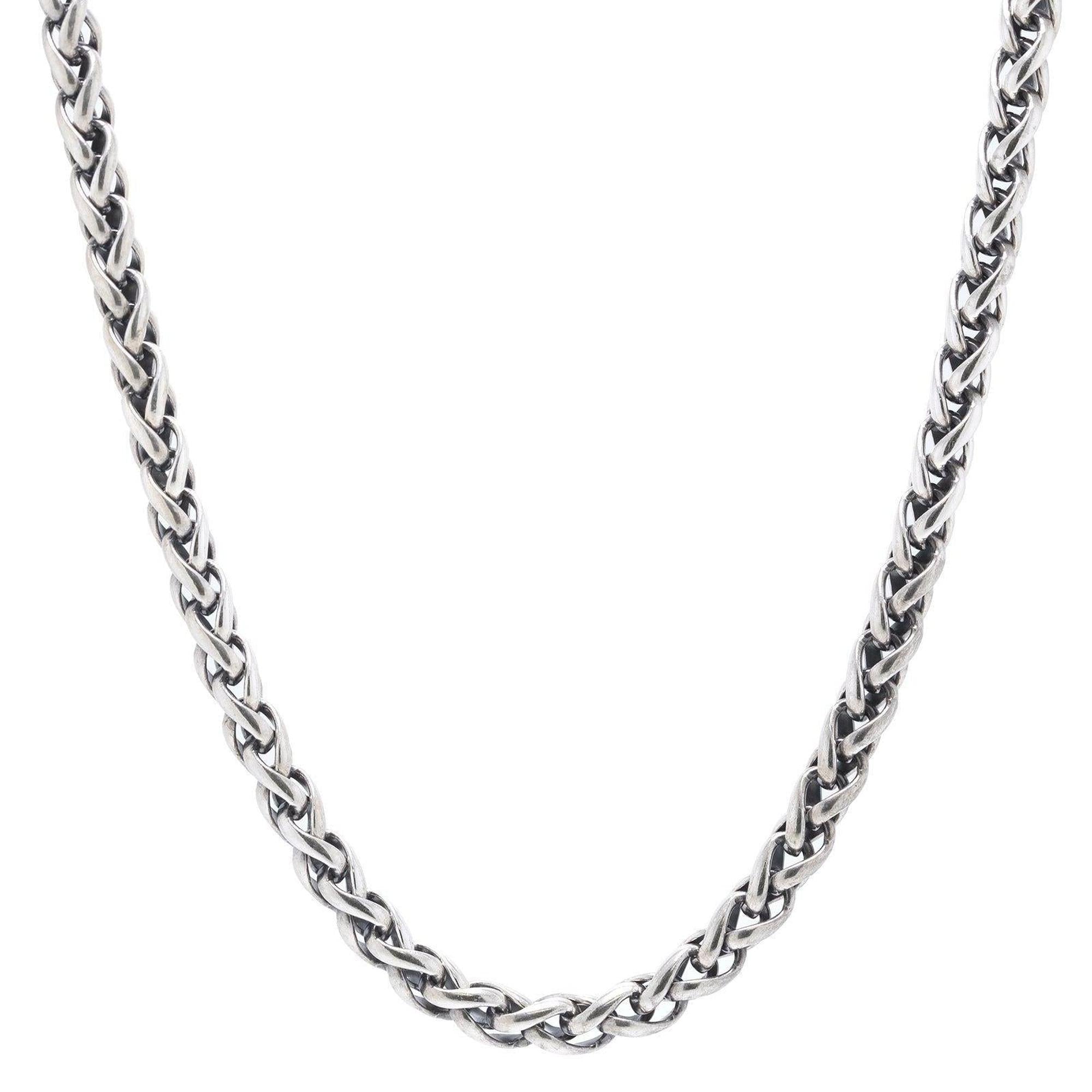 David Yurman 4 mm Wheat Chain Necklace