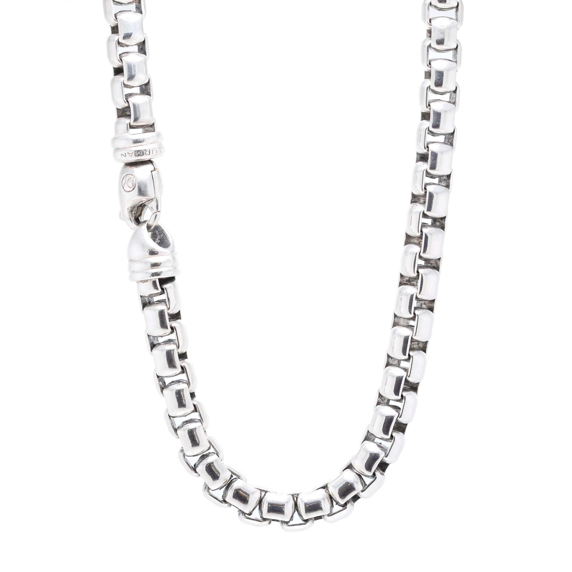 David Yurman 7 mm Box Chain Necklace