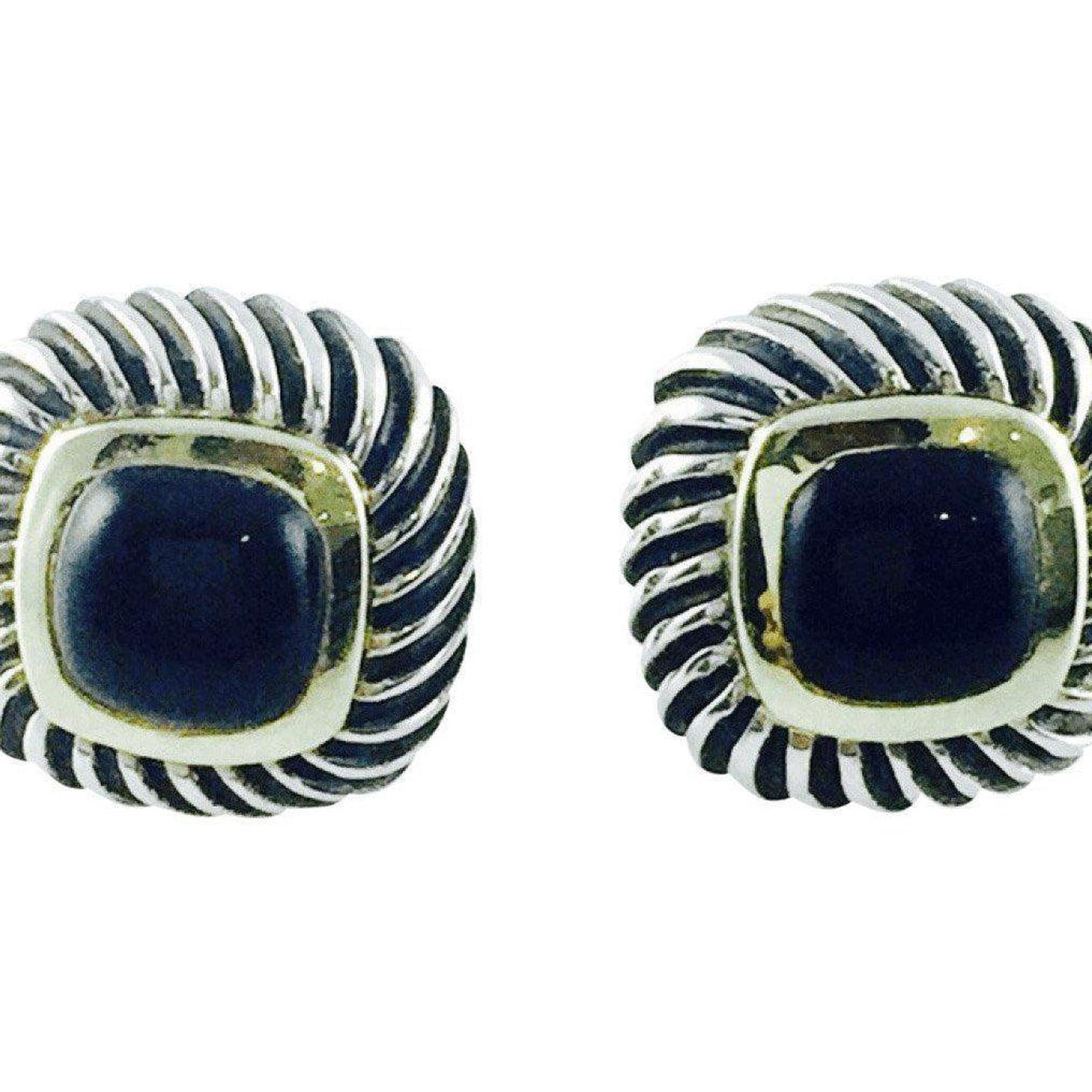 David Yurman Albion Onyx Earrings