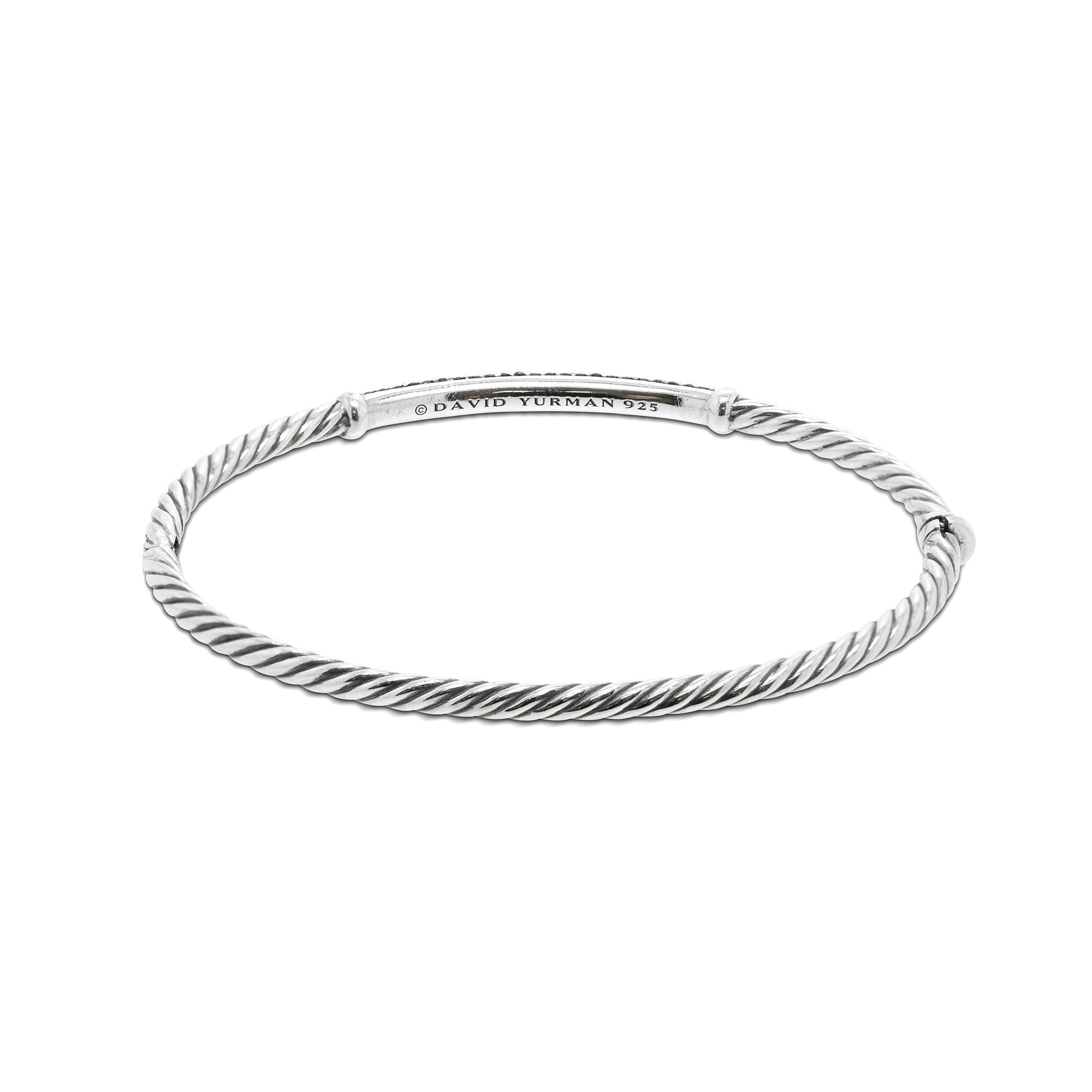 David Yurman Black Diamond Petite Pave Bracelet
