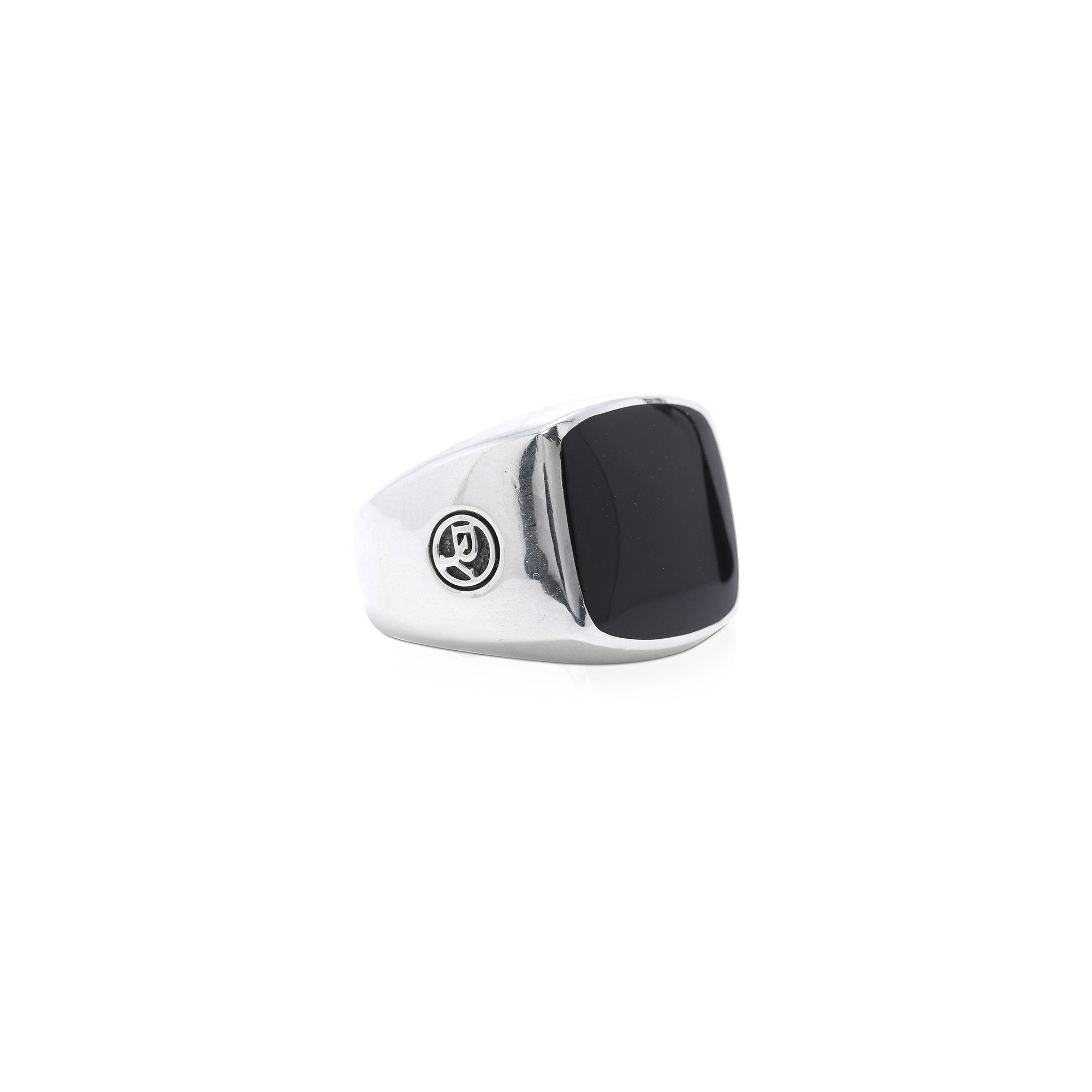 David Yurman Black Onyx Exotic Stone Signet Ring