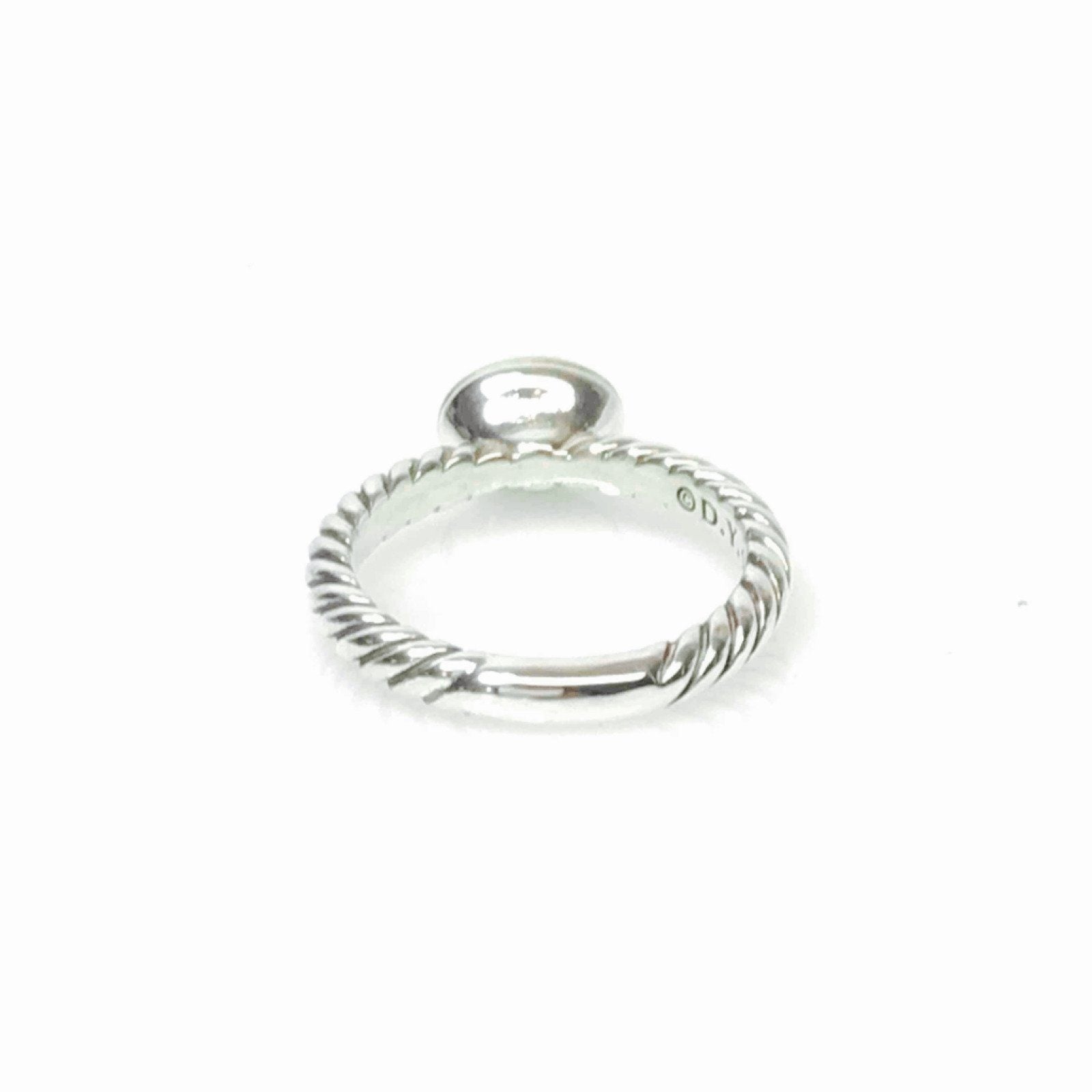 David Yurman Blue Topaz Cable Ring