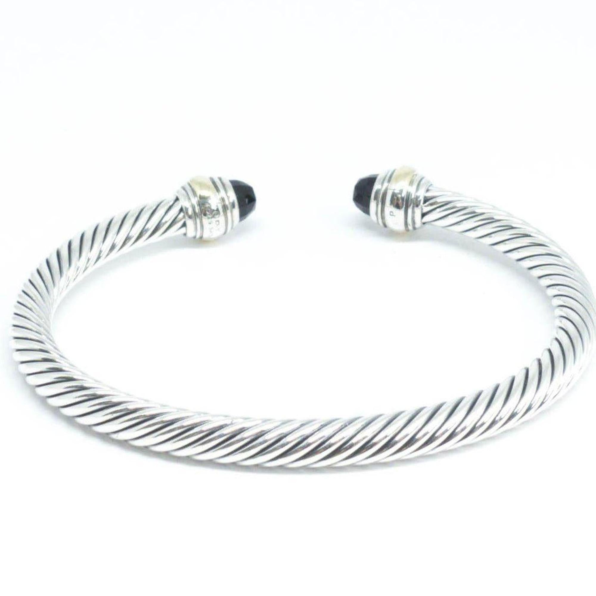 David Yurman Cable Classic Bracelet with Black Onyx