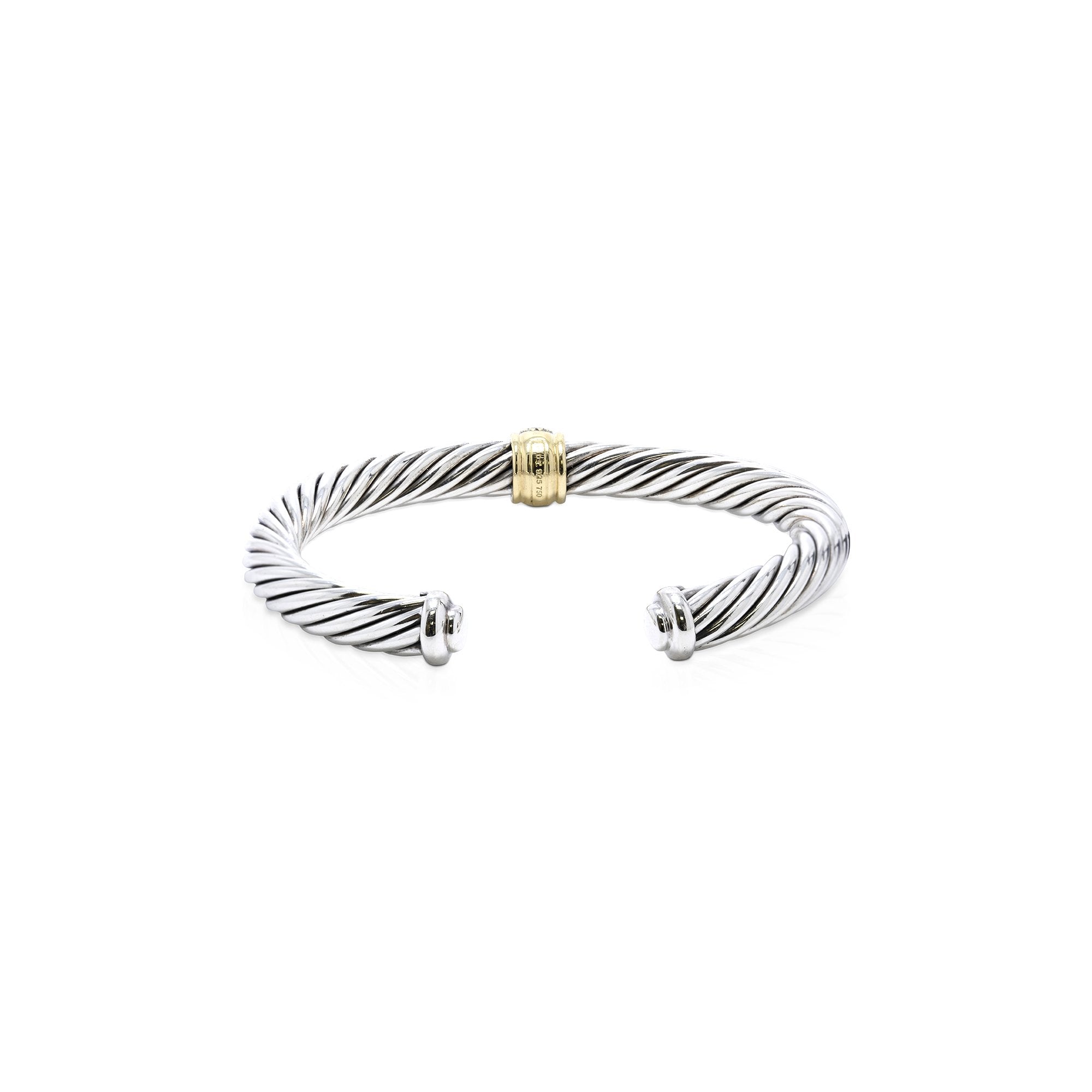 David Yurman Cable Classic Bracelet with Diamonds