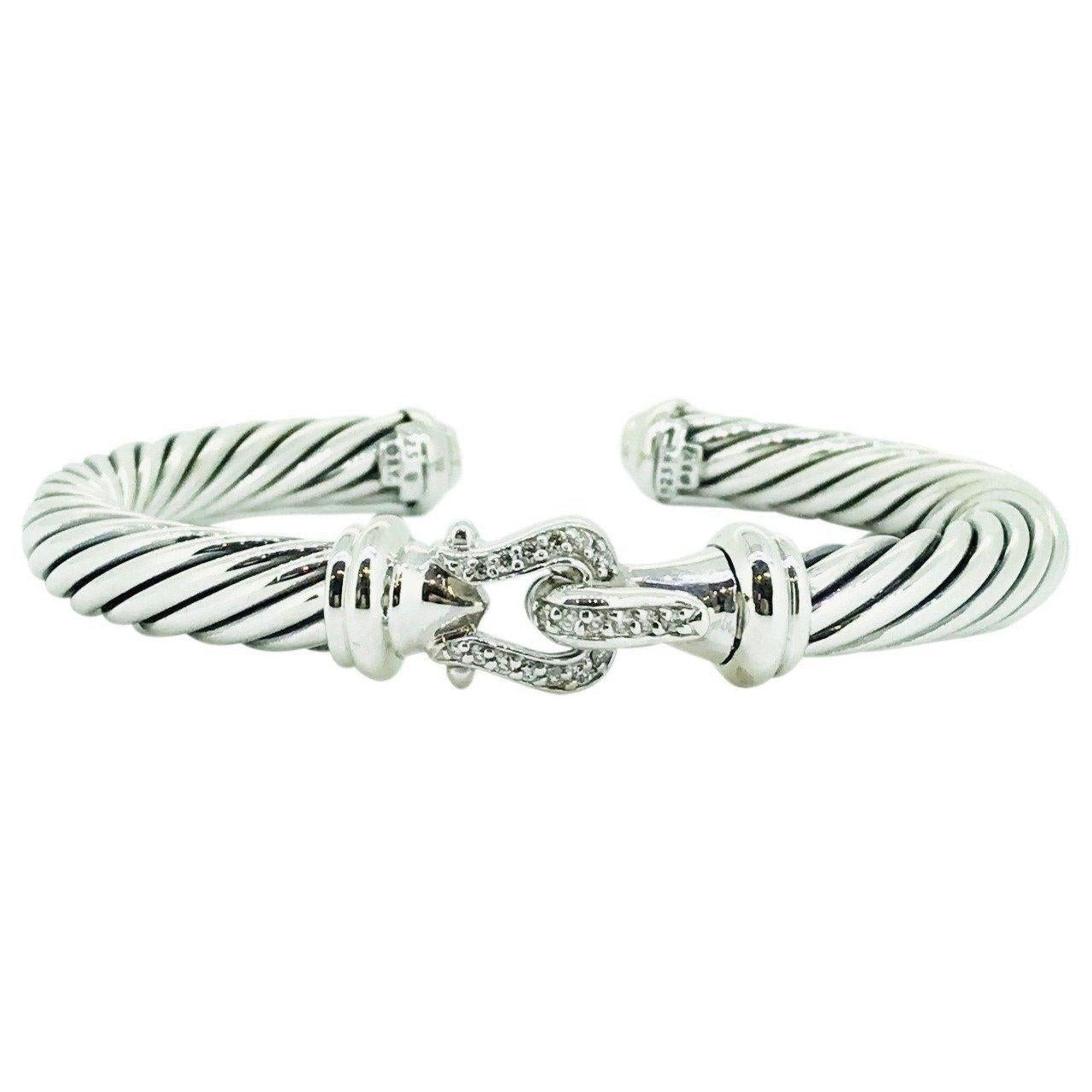 David Yurman Cable Classic Buckle Cuff Bracelet