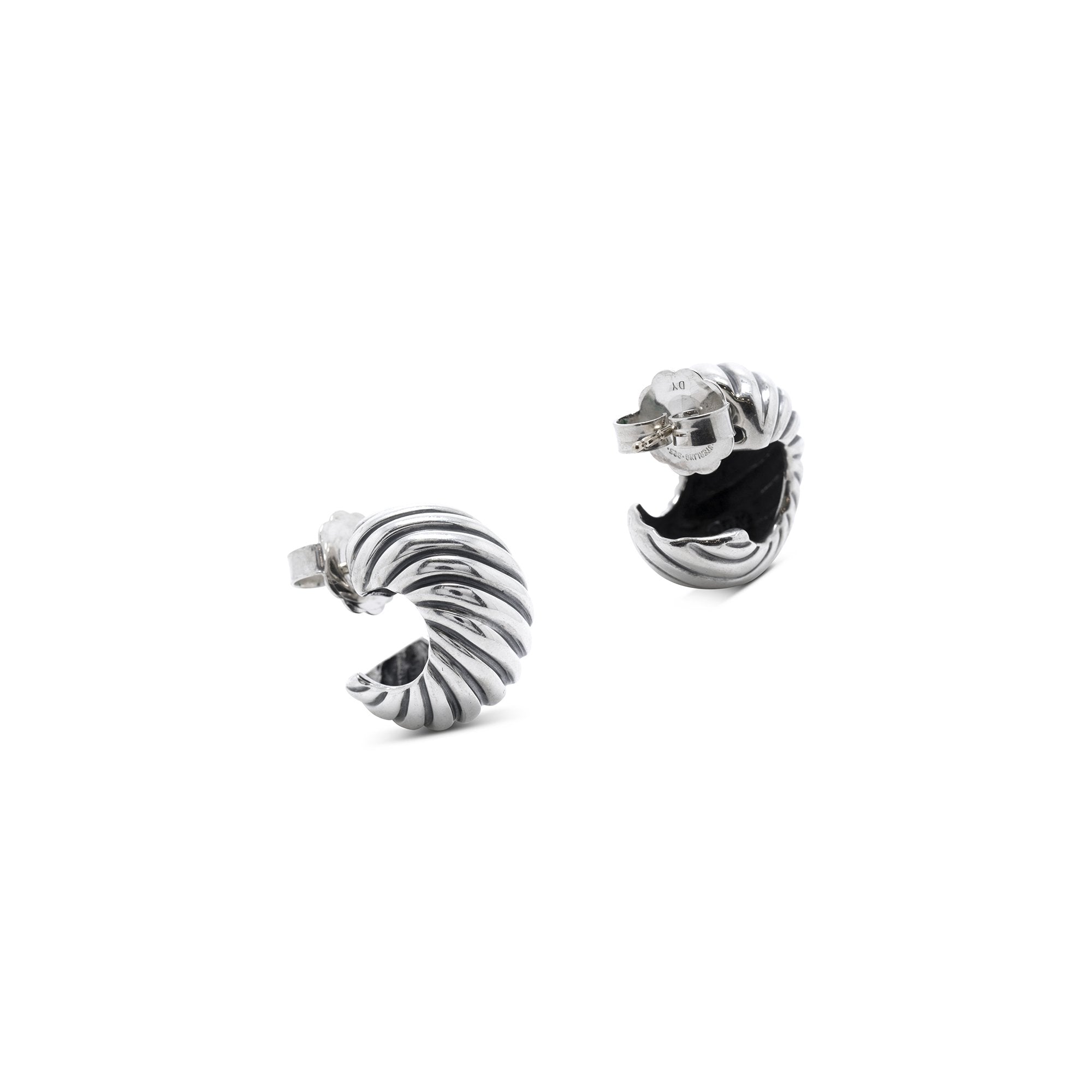David Yurman Cable Classic Hoop Earrings