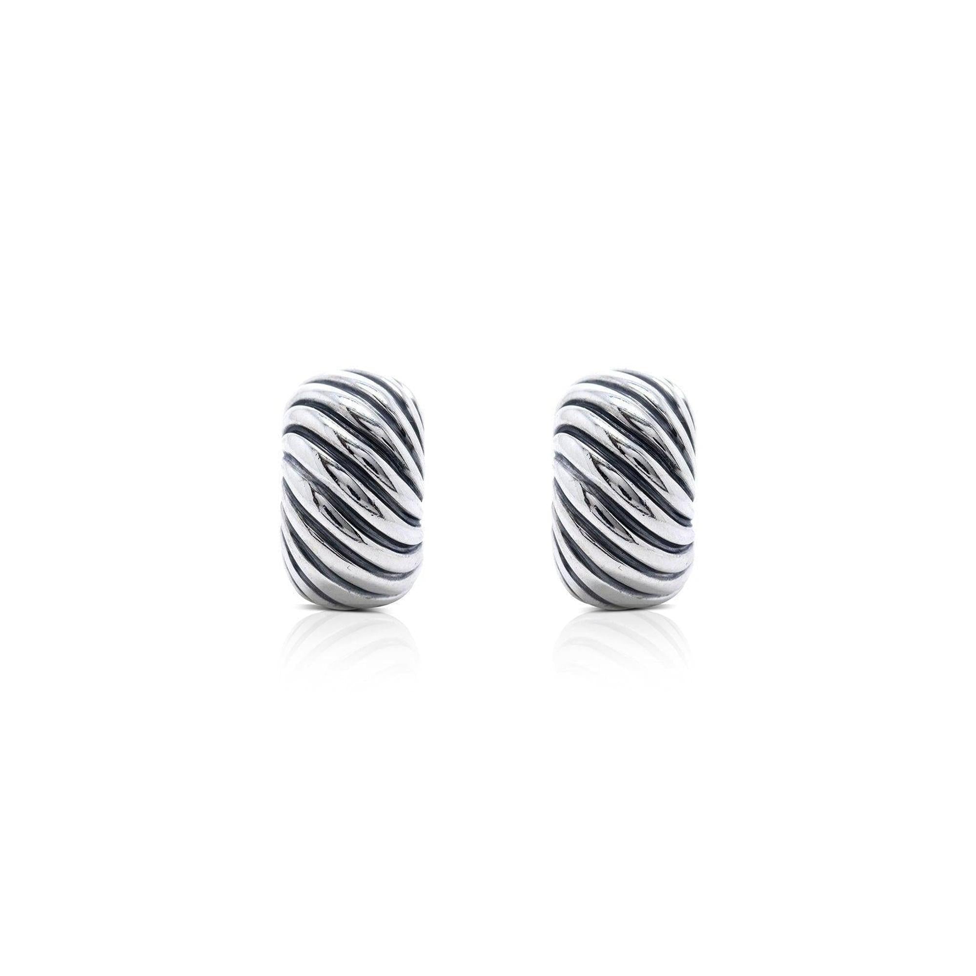 David Yurman Cable Classic Hoop Earrings