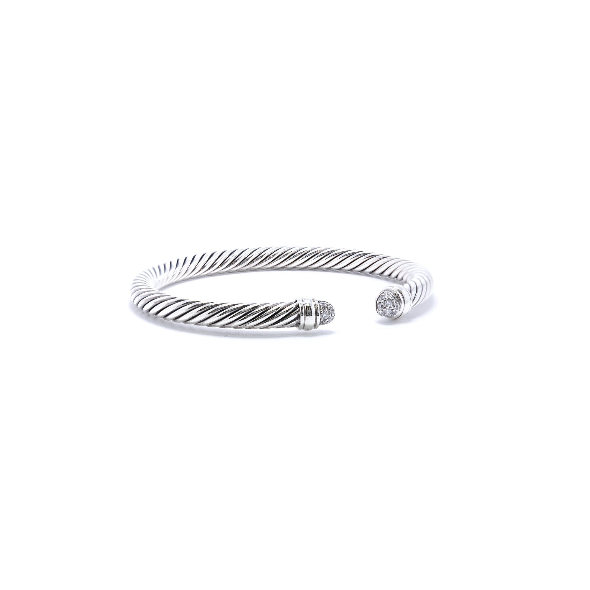 David Yurman Cable Classics Diamond Bracelet