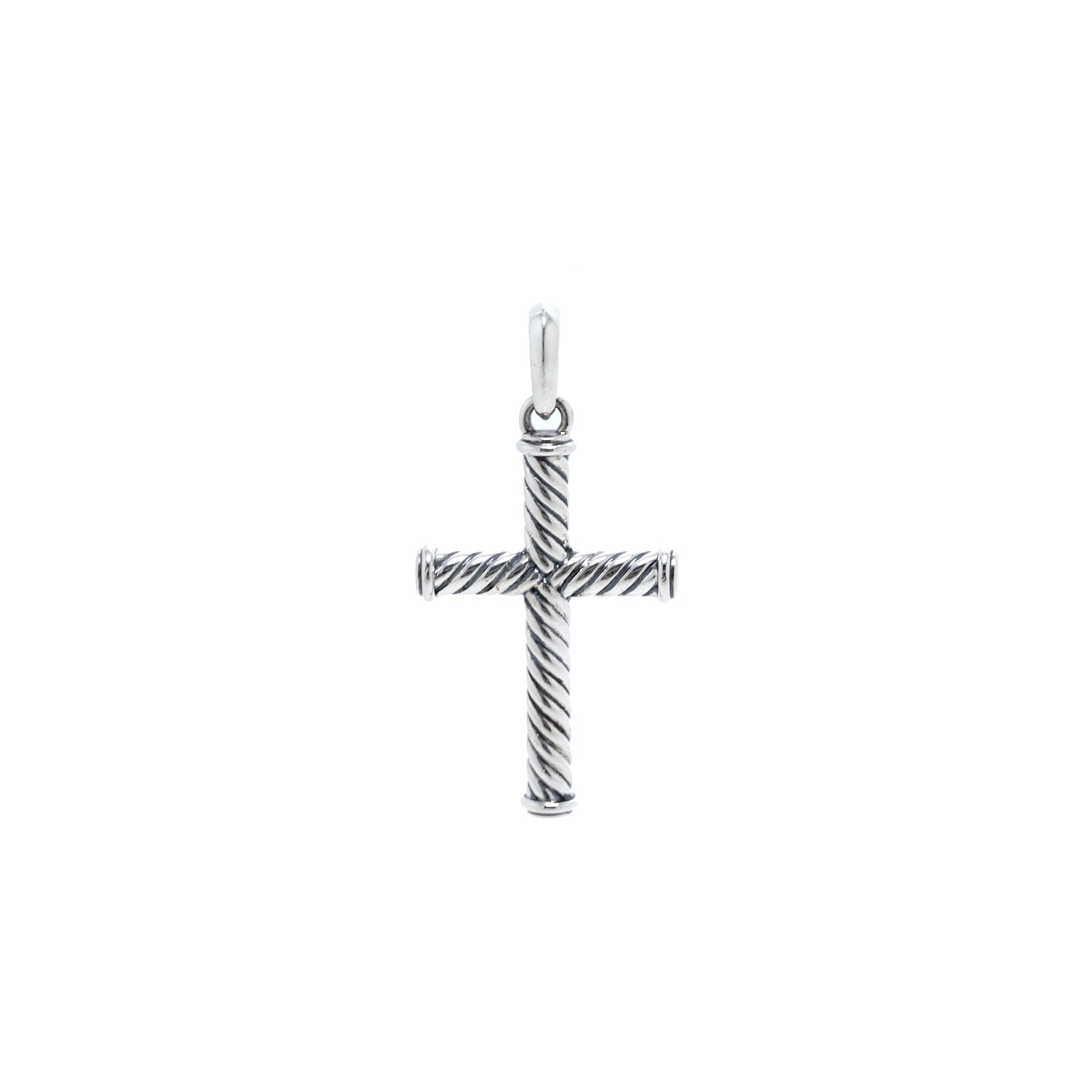 David Yurman Cable Cross Pendant