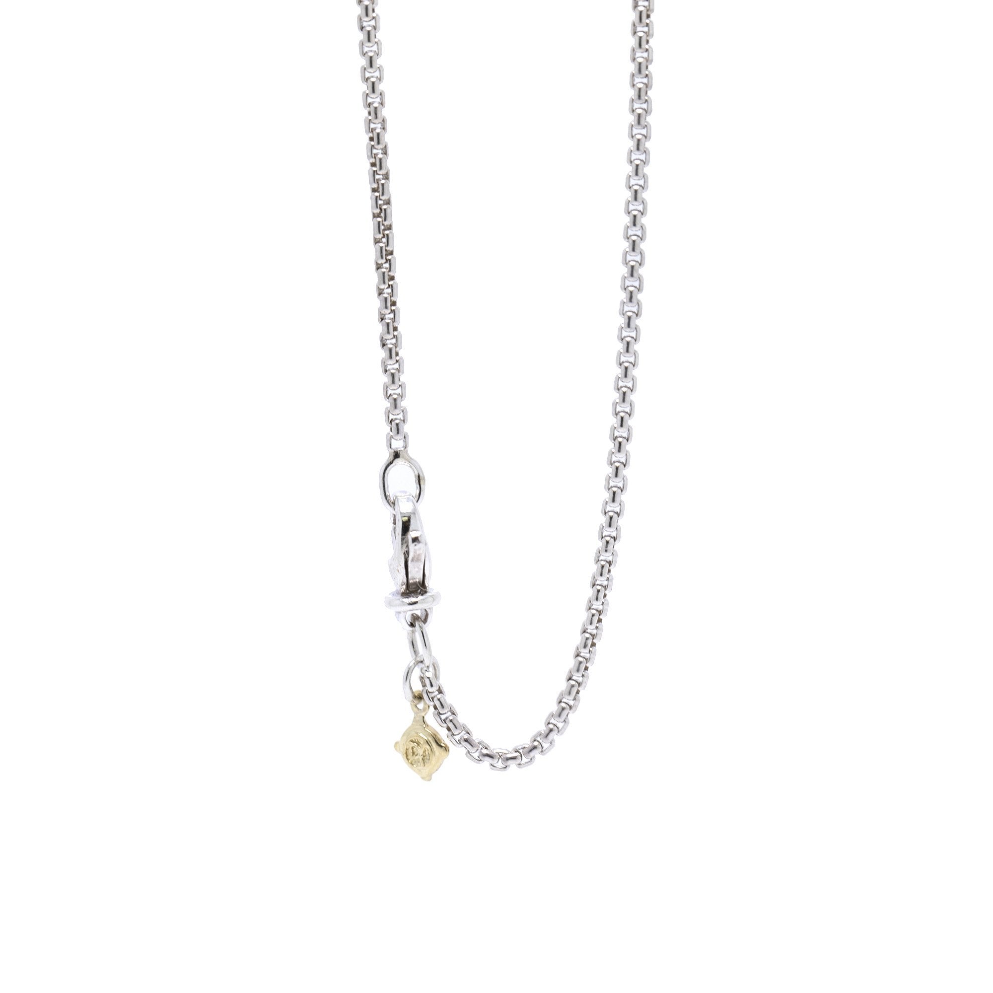 David Yurman Cable Heart Pendant Necklace