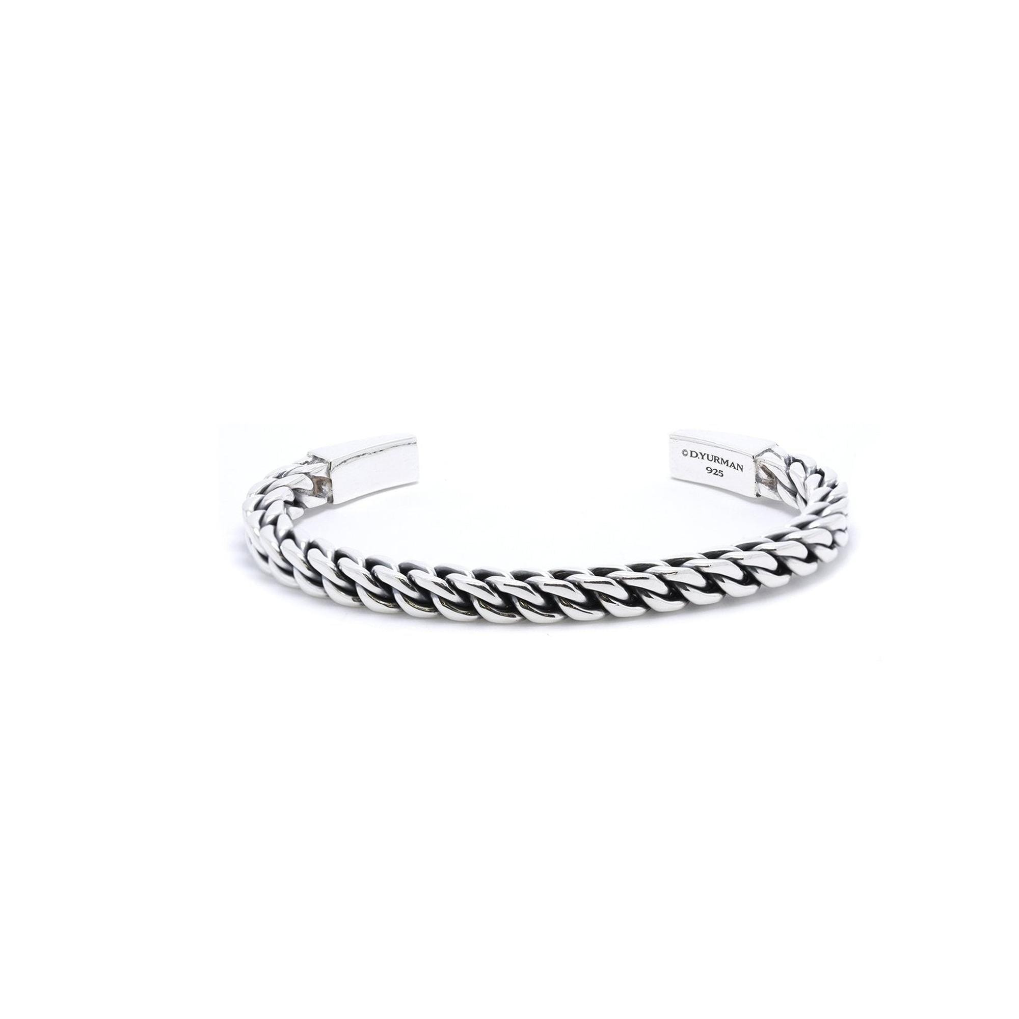 David Yurman Chain Woven Cuff Bracelet