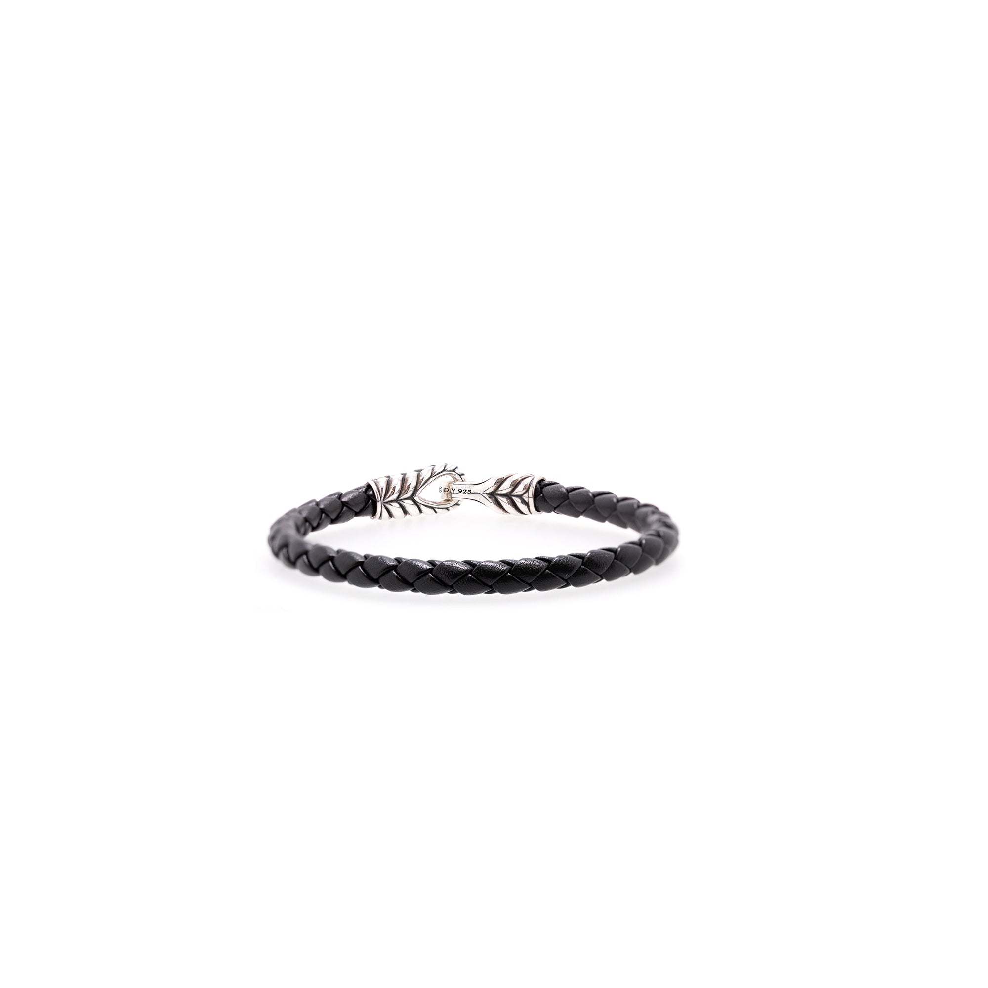 David Yurman Chevron Leather Bracelet