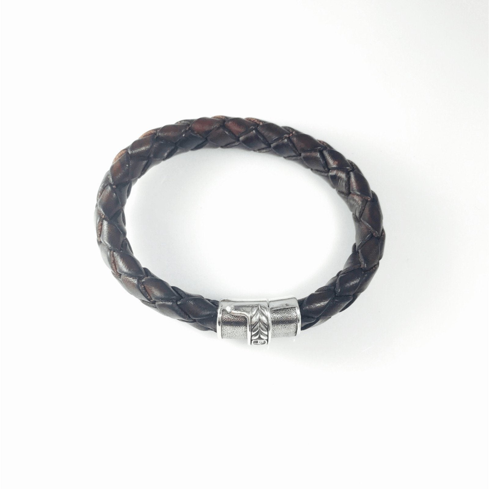 David Yurman Chevron Leather Bracelet
