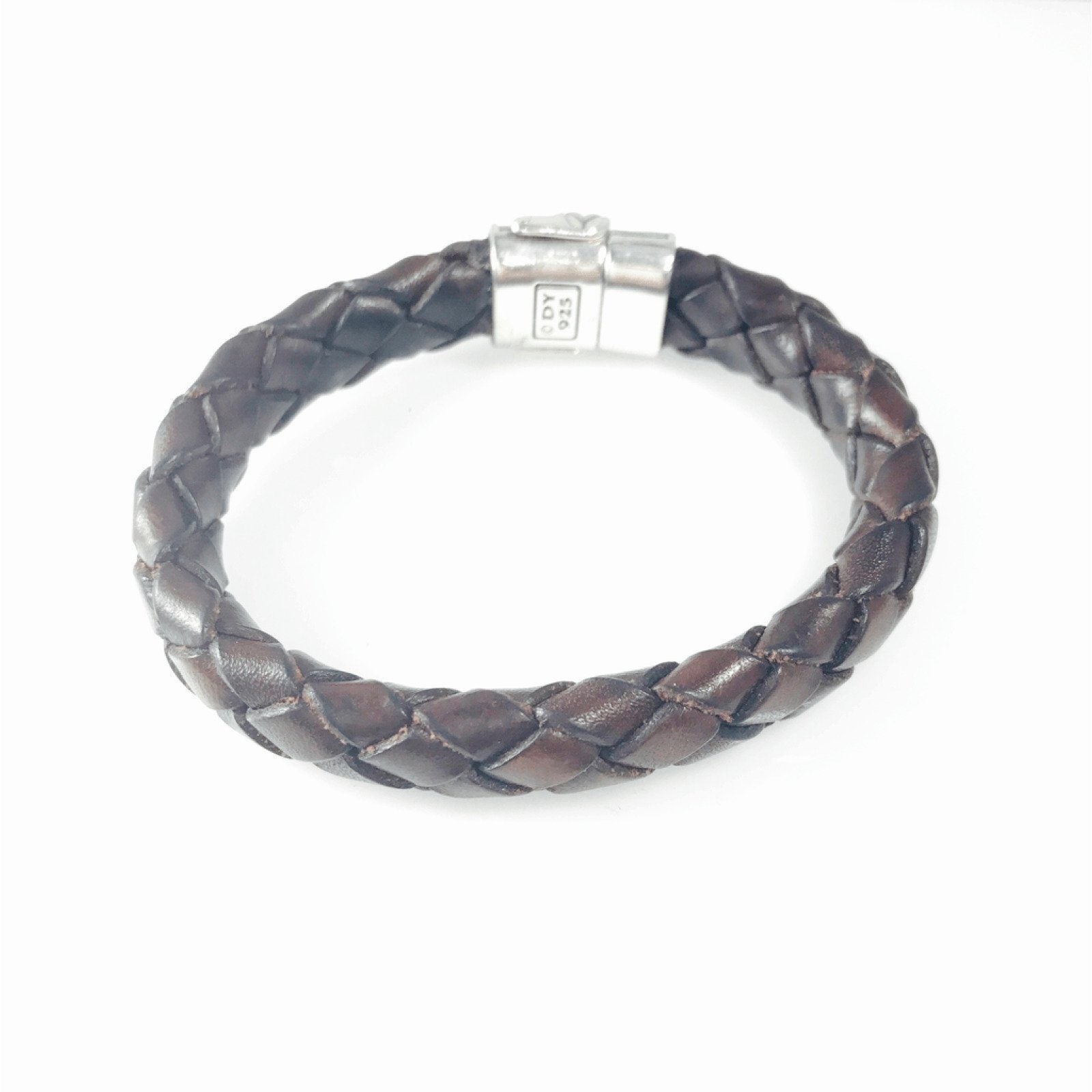 David Yurman Chevron Leather Bracelet