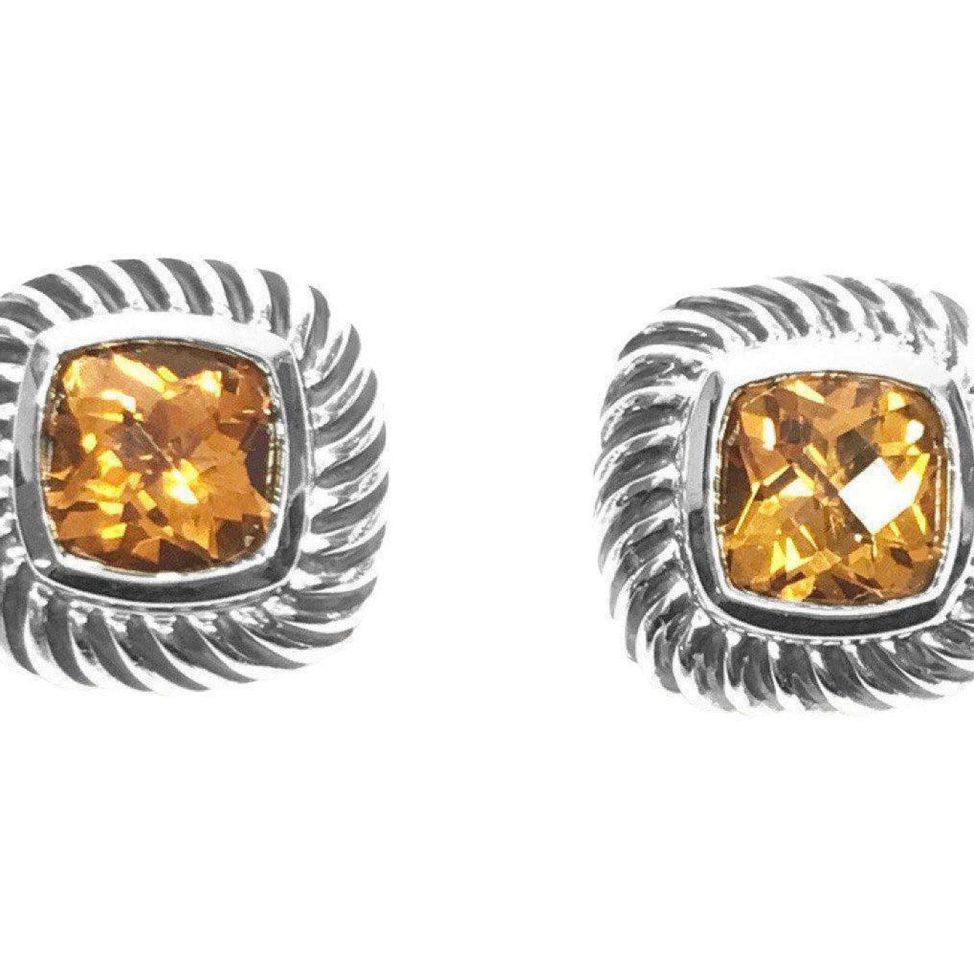 David Yurman Citrine Albion Earrings