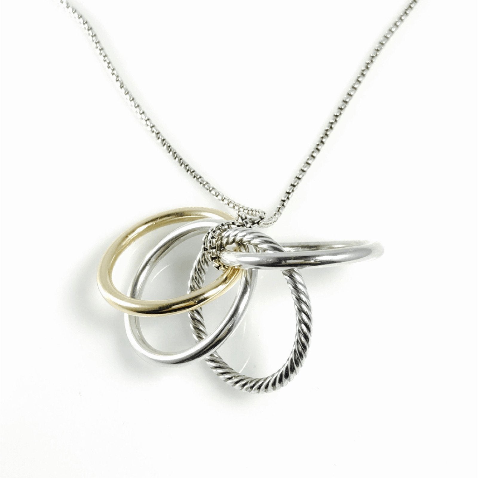 David Yurman Crossover Pendant Necklace