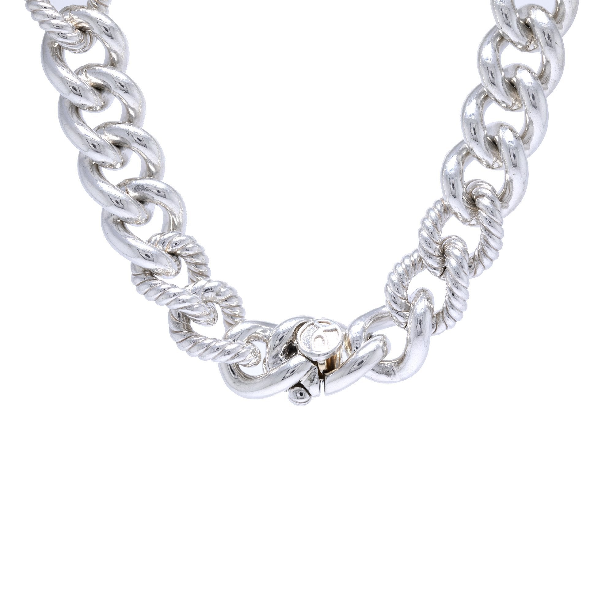 David Yurman Curb Link Chain Necklace