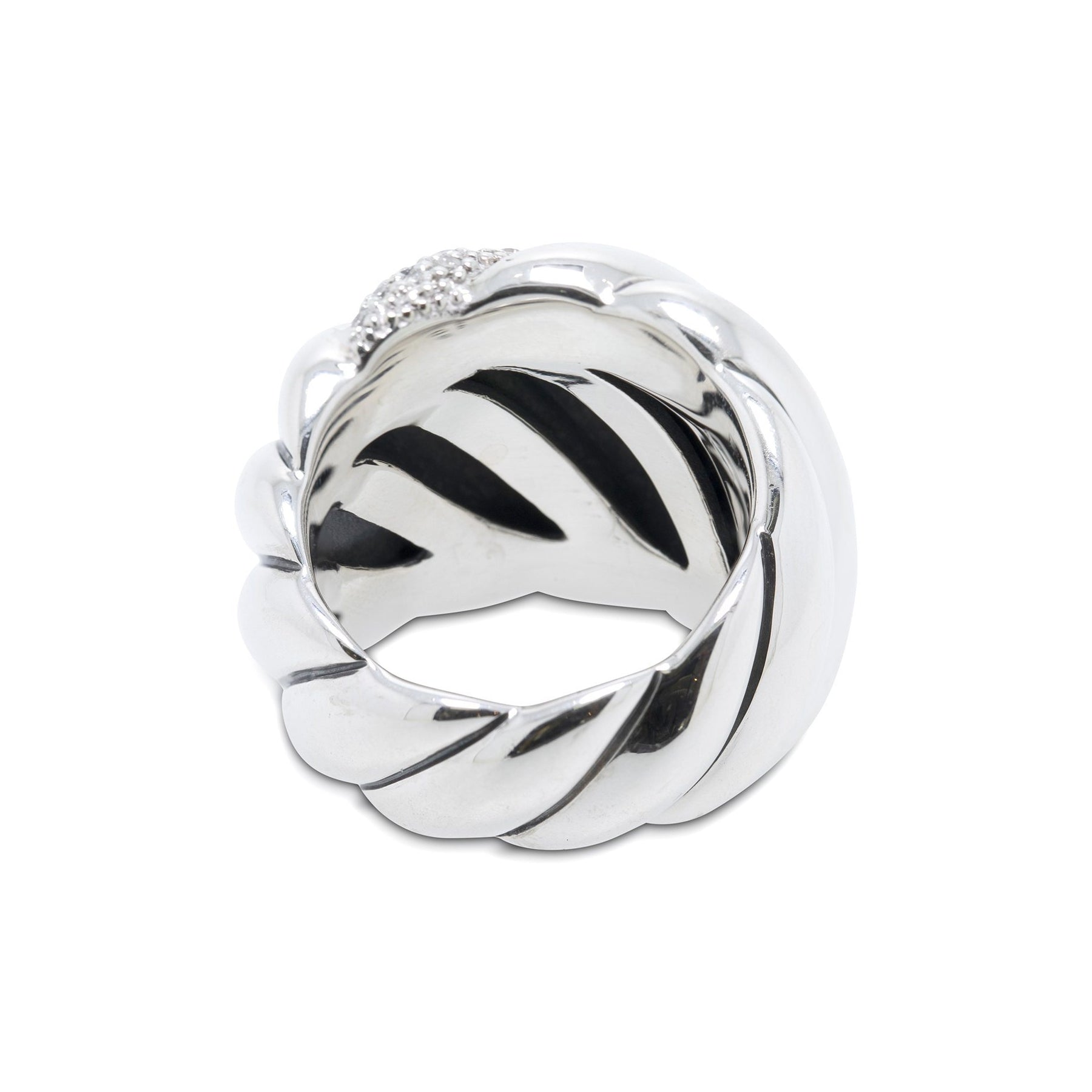 David Yurman Diamond Hampton Cable Ring