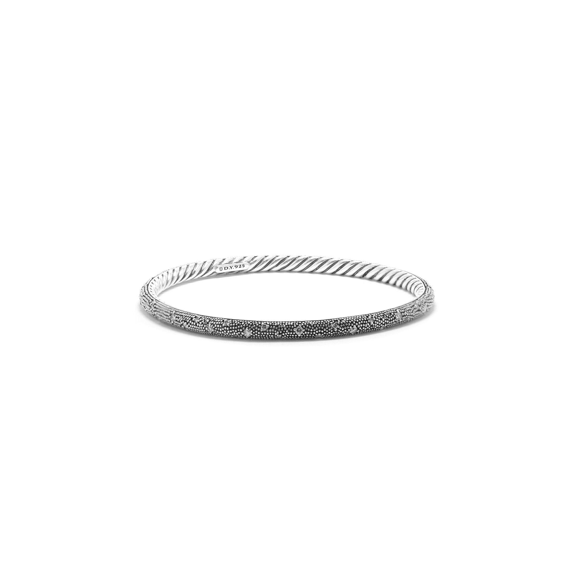 David Yurman Diamond Midnight Melange Bangle
