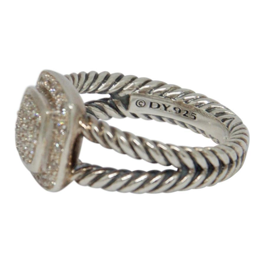 David Yurman Diamond Petite Albion Ring