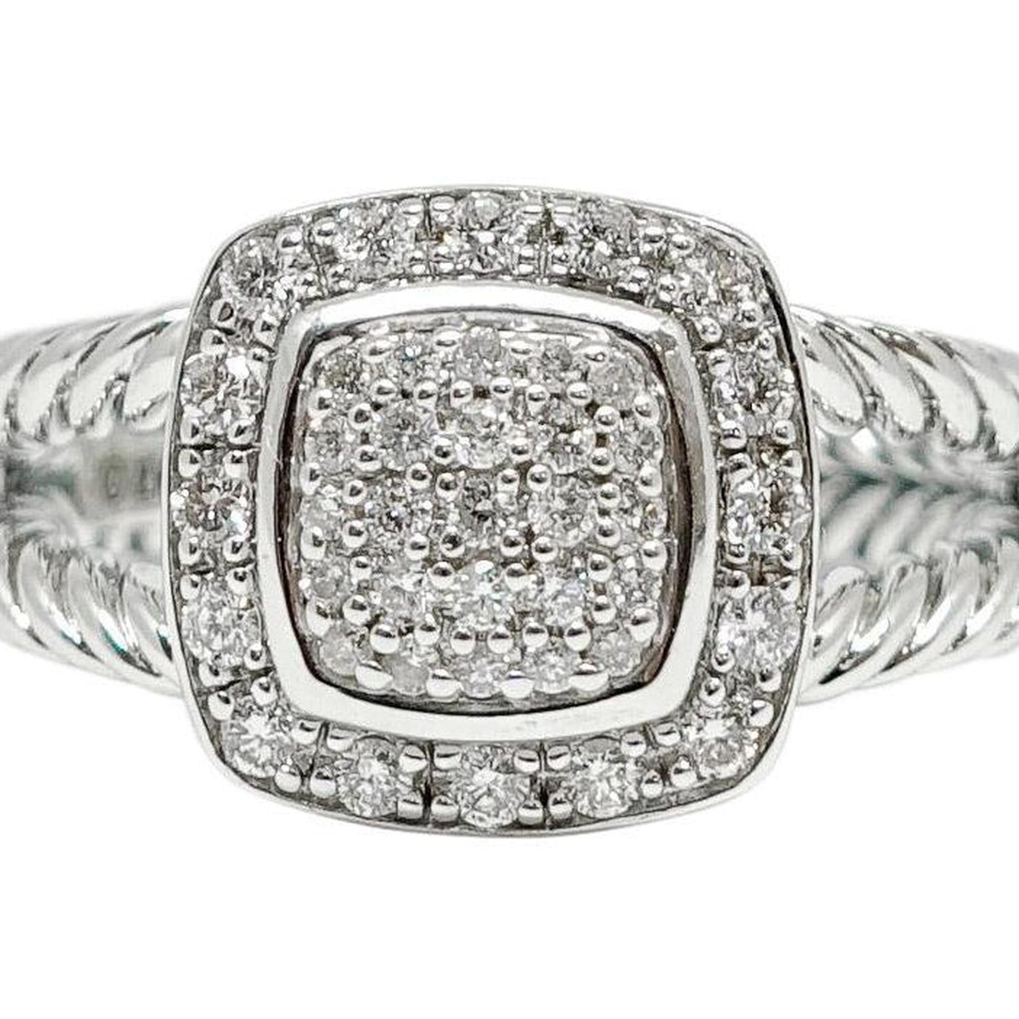 David Yurman Diamond Petite Albion Ring