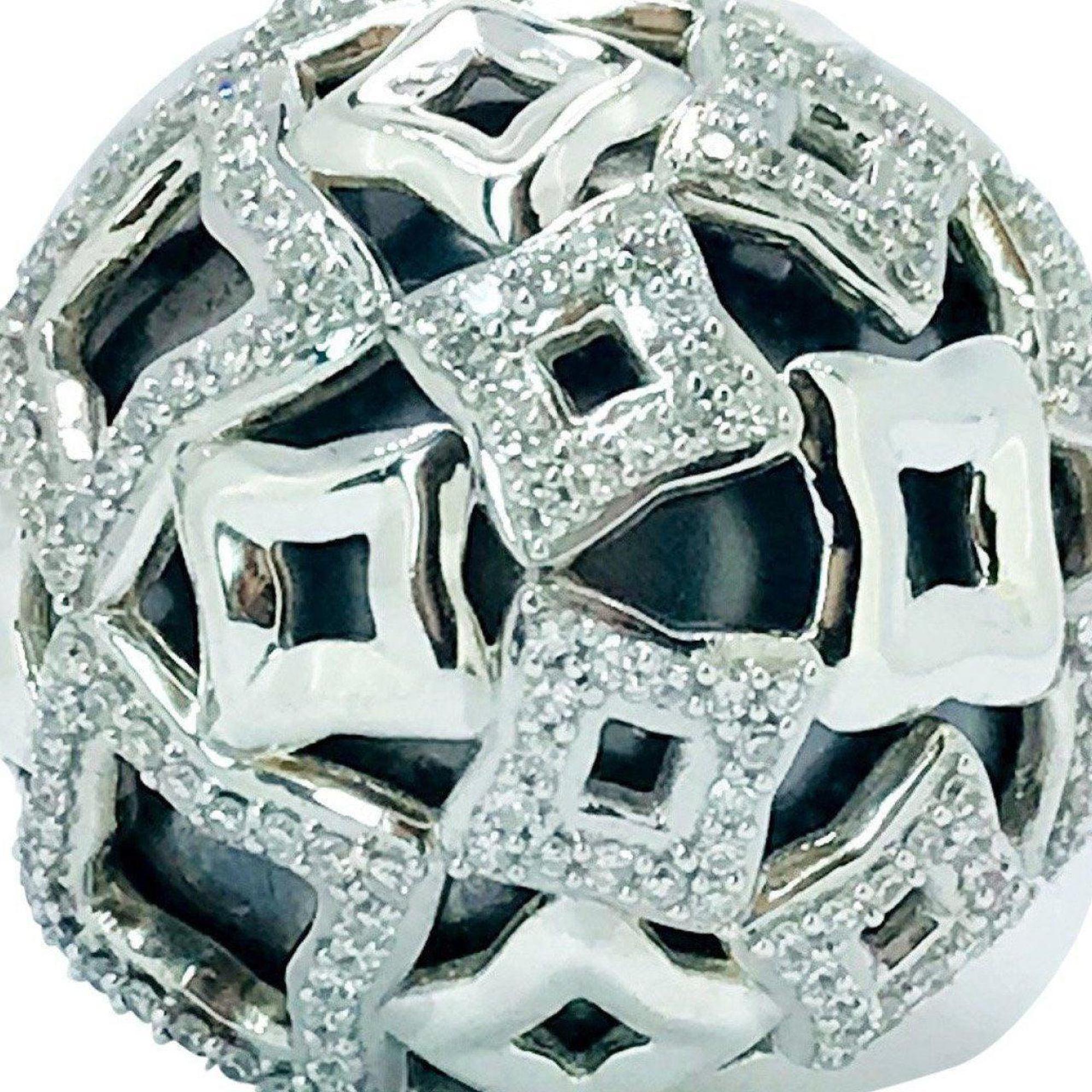 David Yurman Diamond Quatrefoil Dome Ring