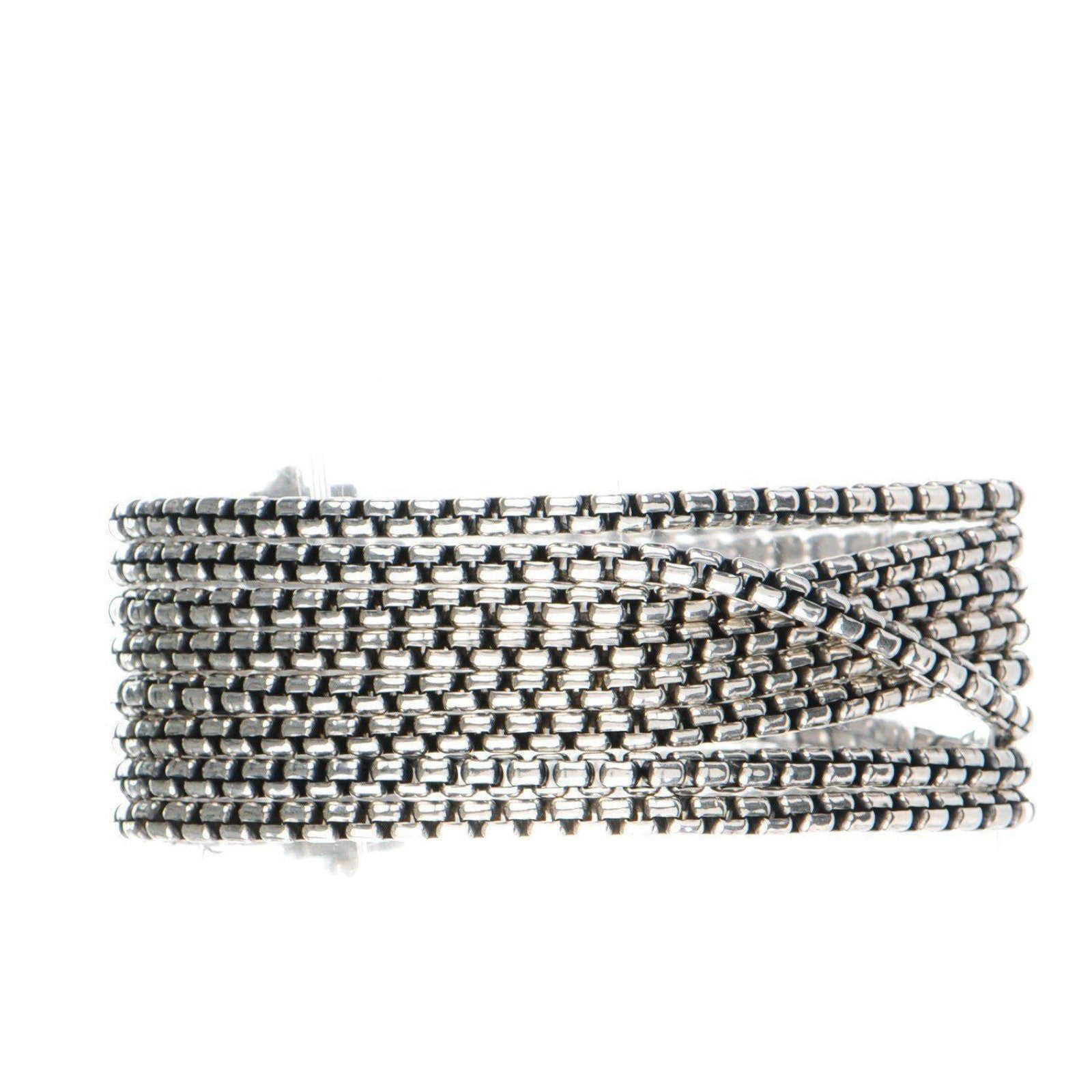 David Yurman Eight-Row Box Chain Bracelet