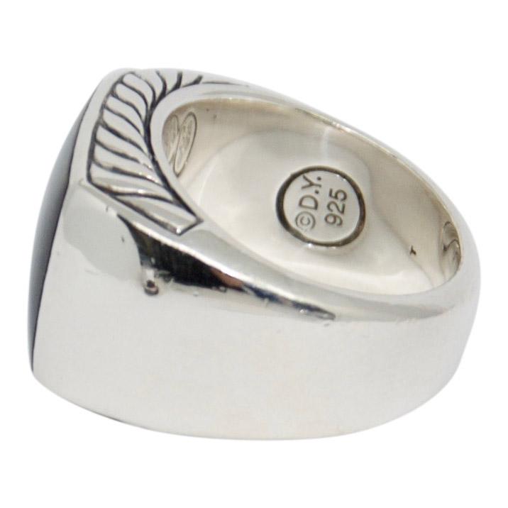 David Yurman Exotic Stone Signet Ring with Pietersite