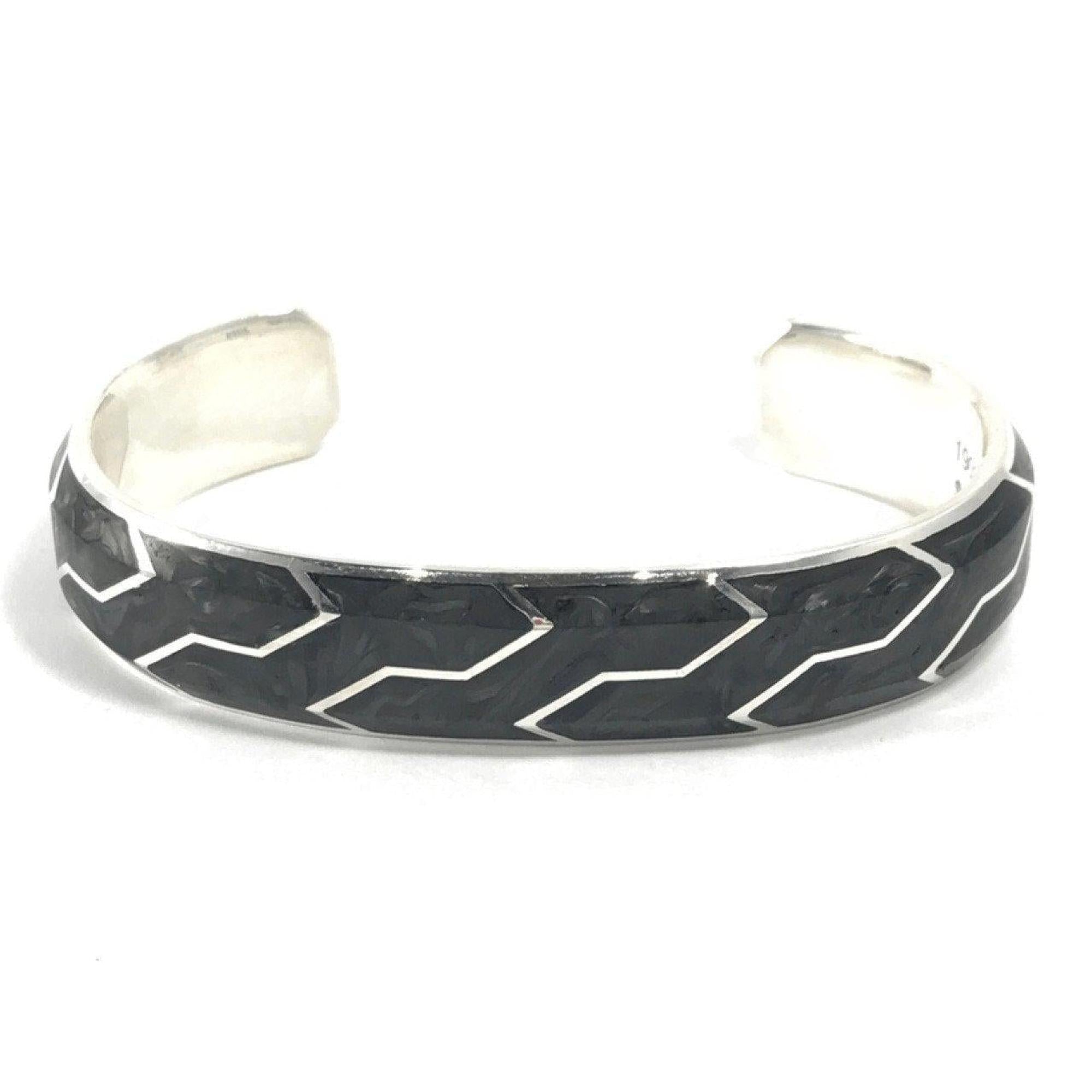 David Yurman Forged Carbon Cuff Bracelet