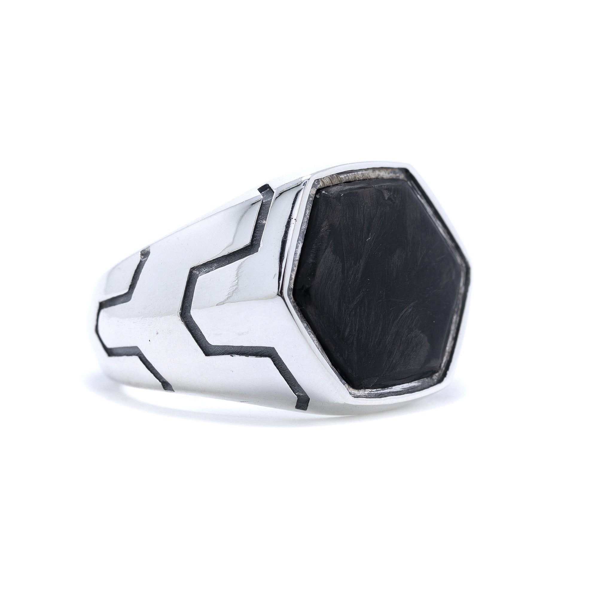 David Yurman Forged Carbon Signet Ring