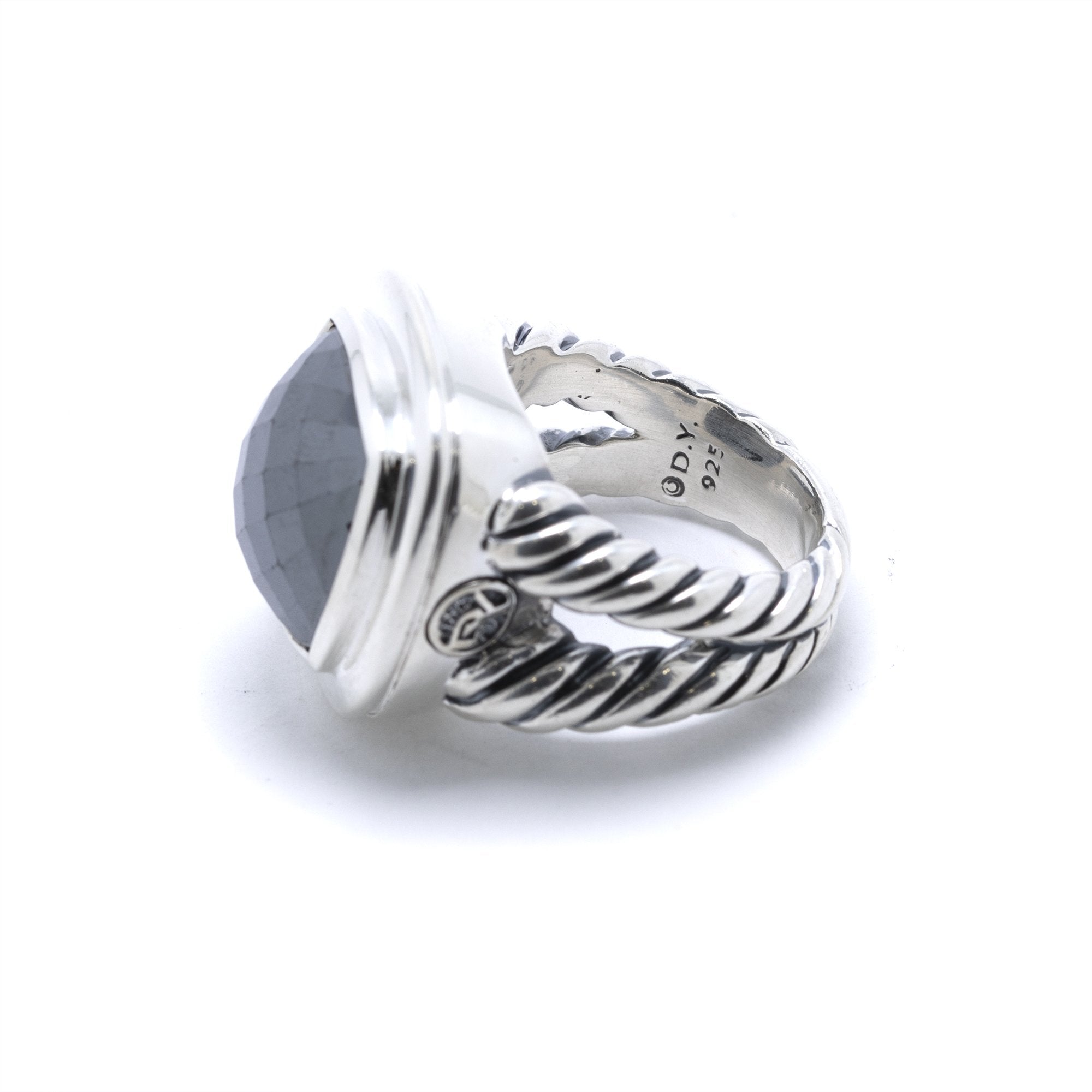 David Yurman Hematite Albion Ring