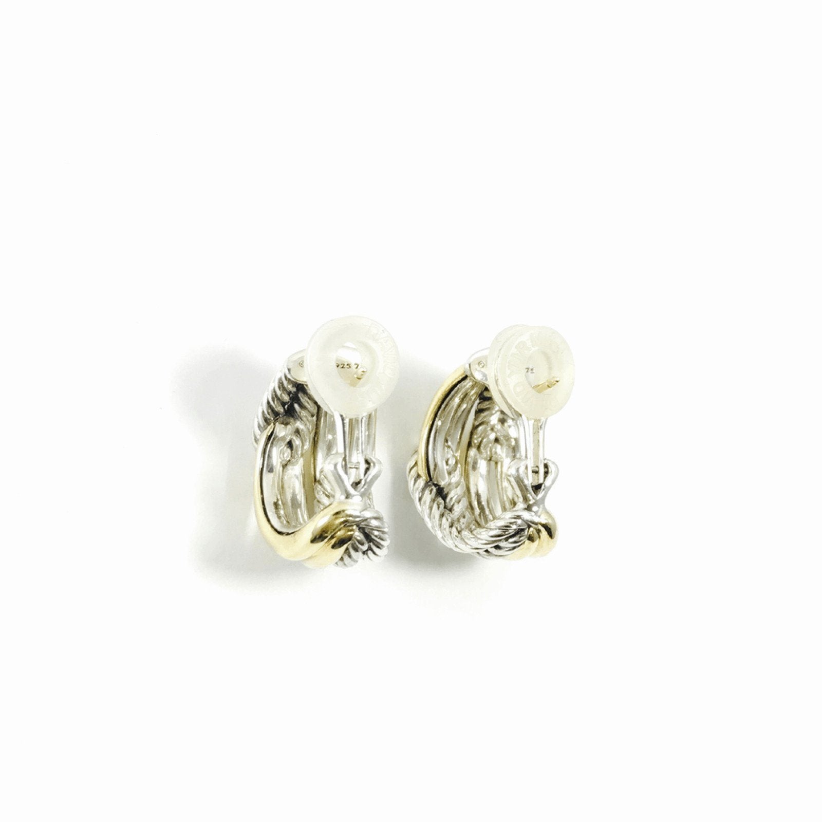 David Yurman Labyrinth Double-Loop Earrings