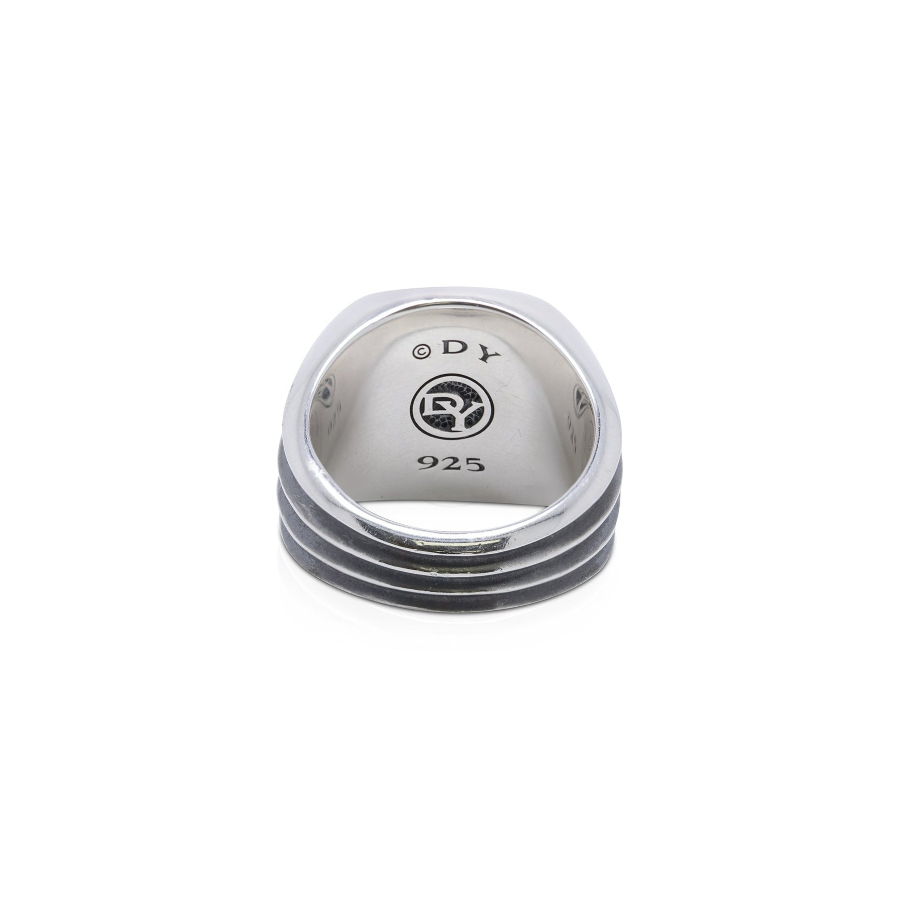 David Yurman Lapis Lazuli Knife Edge Signet Ring