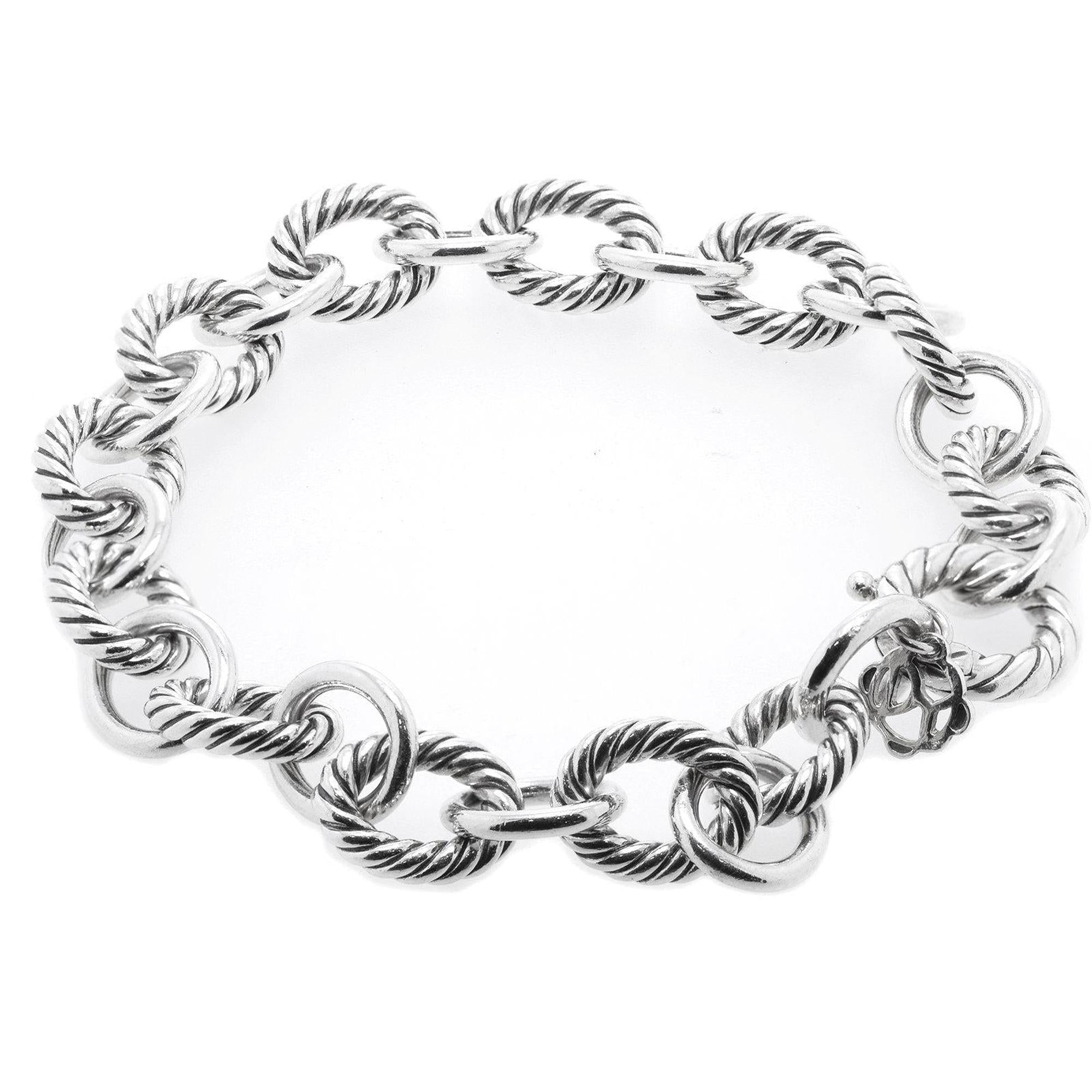 David Yurman Medium Oval Link Bracelet