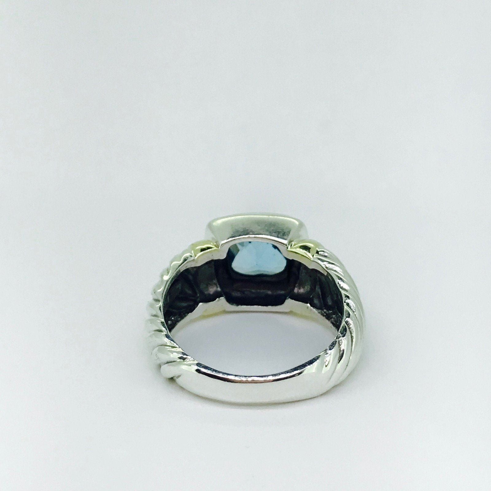 David Yurman Noblesse Blue Topaz Ring