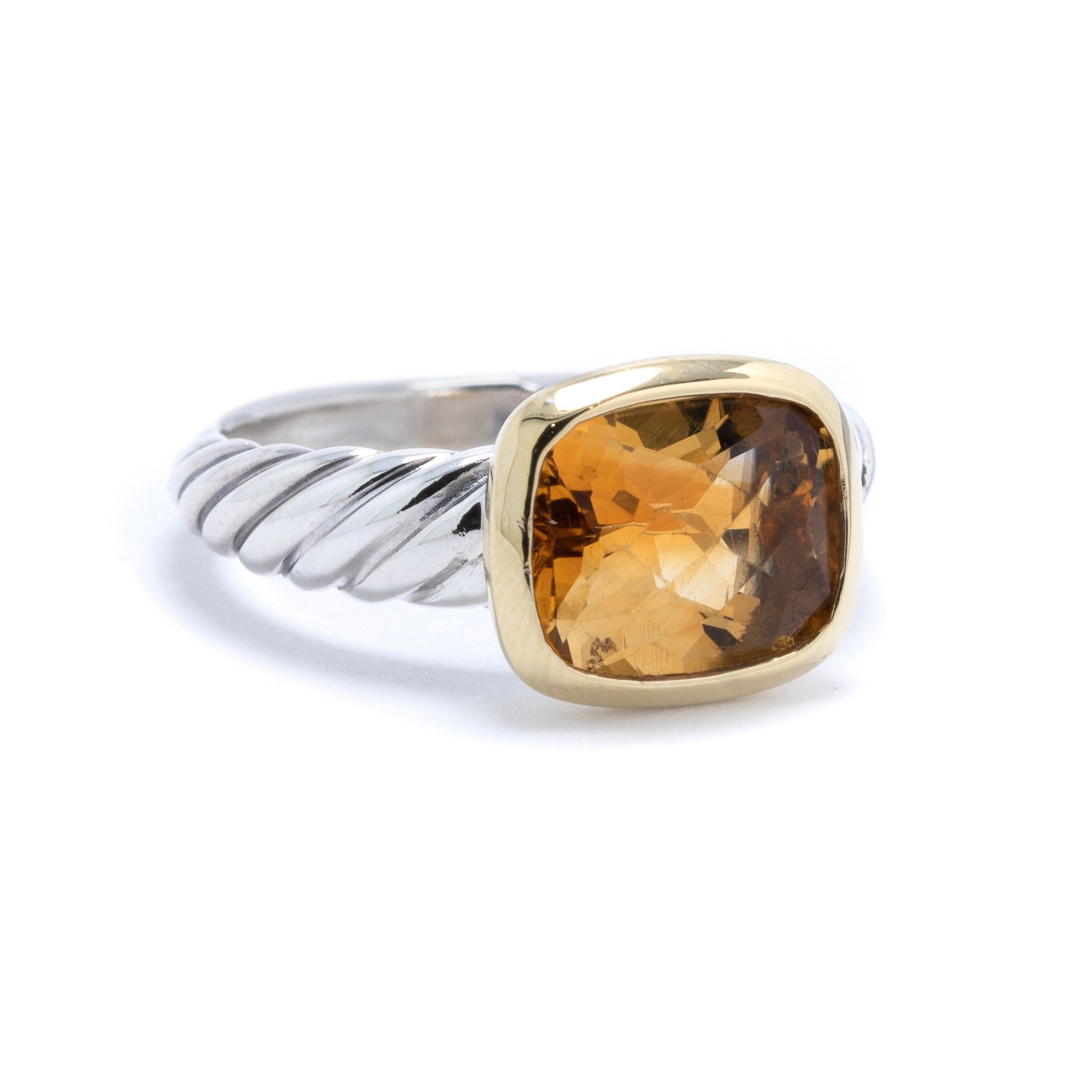 David Yurman Noblesse Citrine Ring