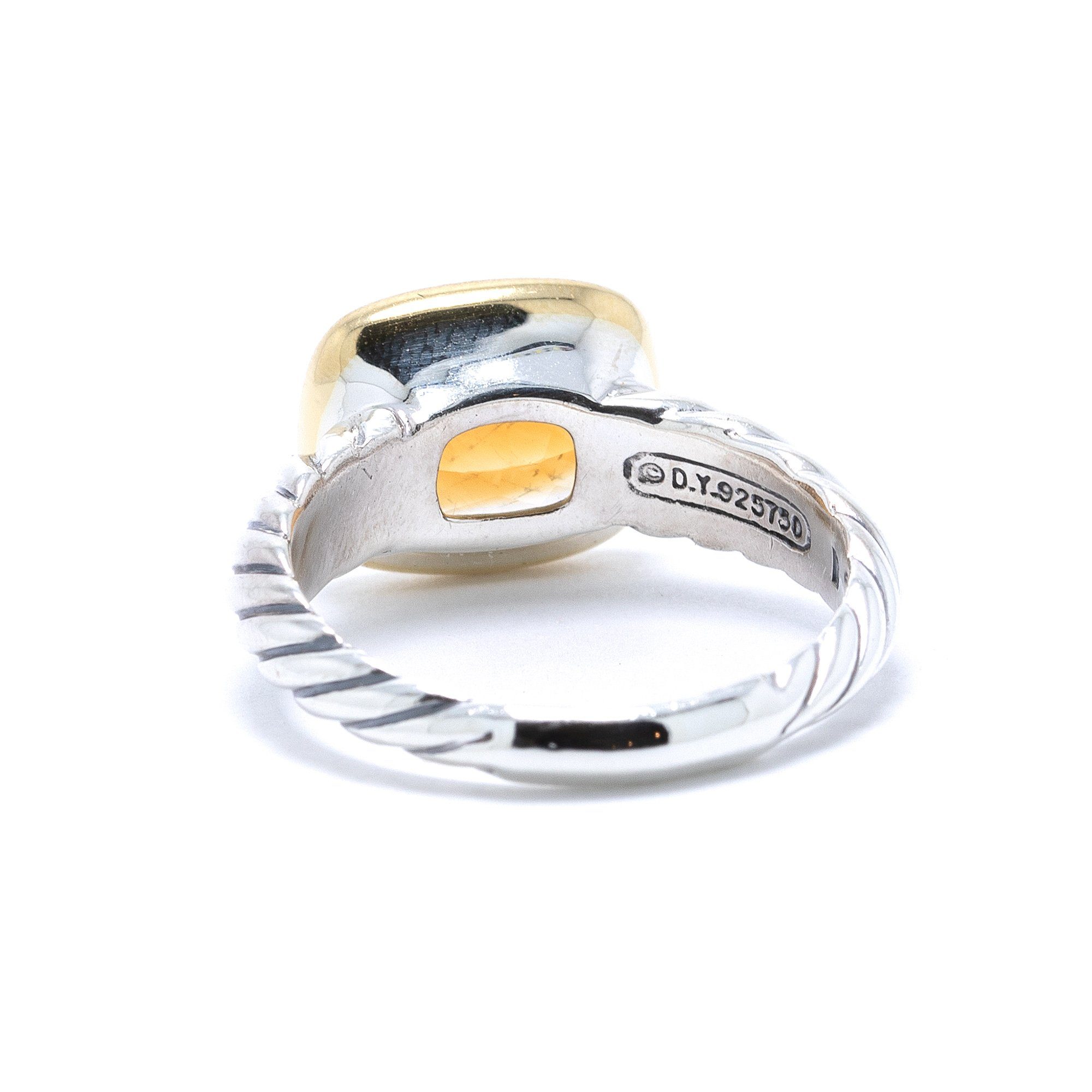 David Yurman Noblesse Citrine Ring