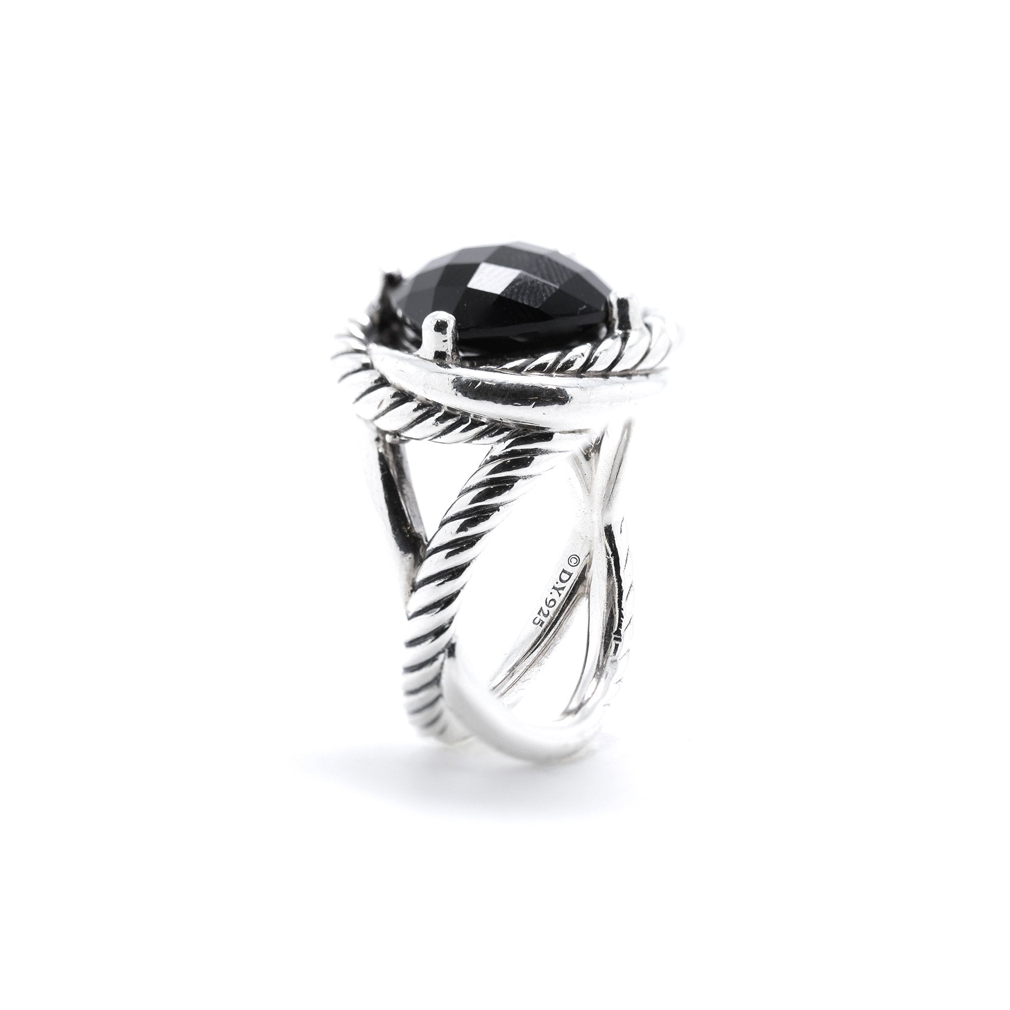 David Yurman Onyx Infinity Ring