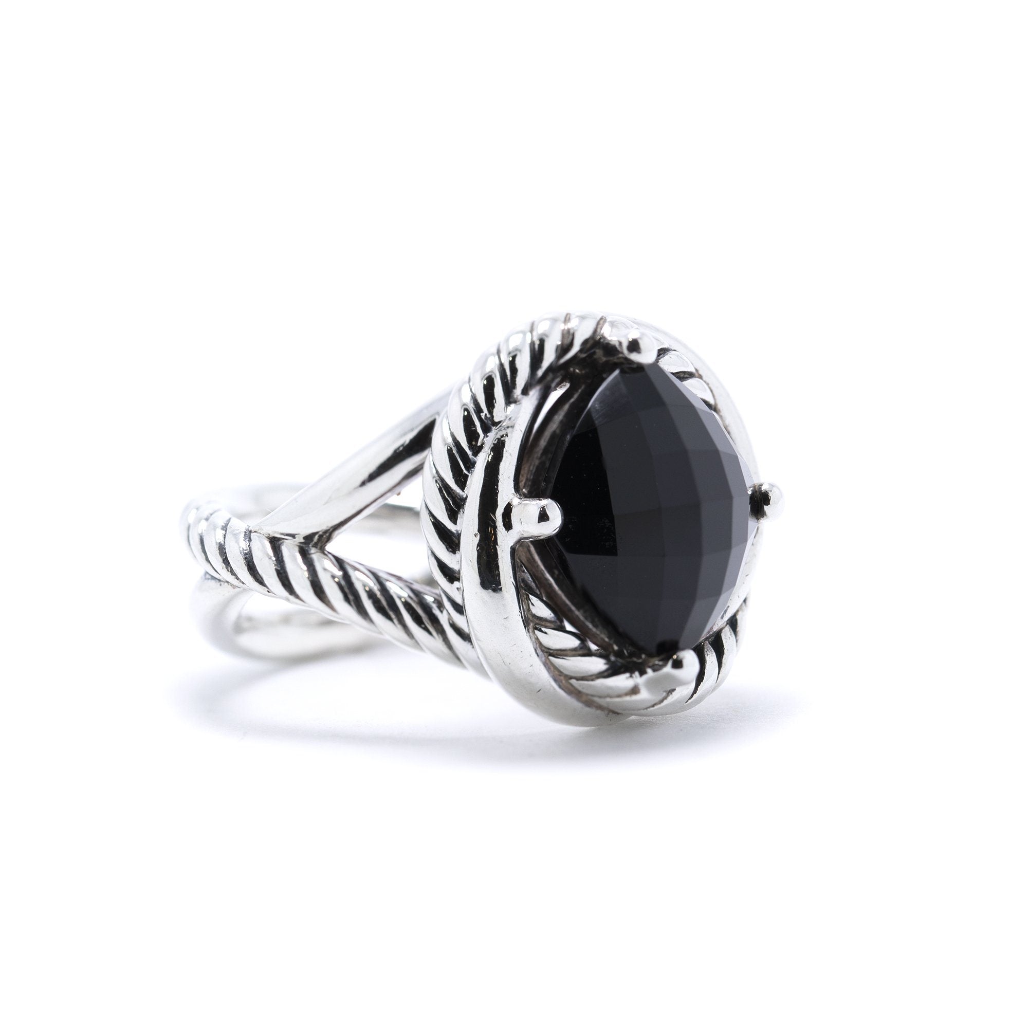 David Yurman Onyx Infinity Ring