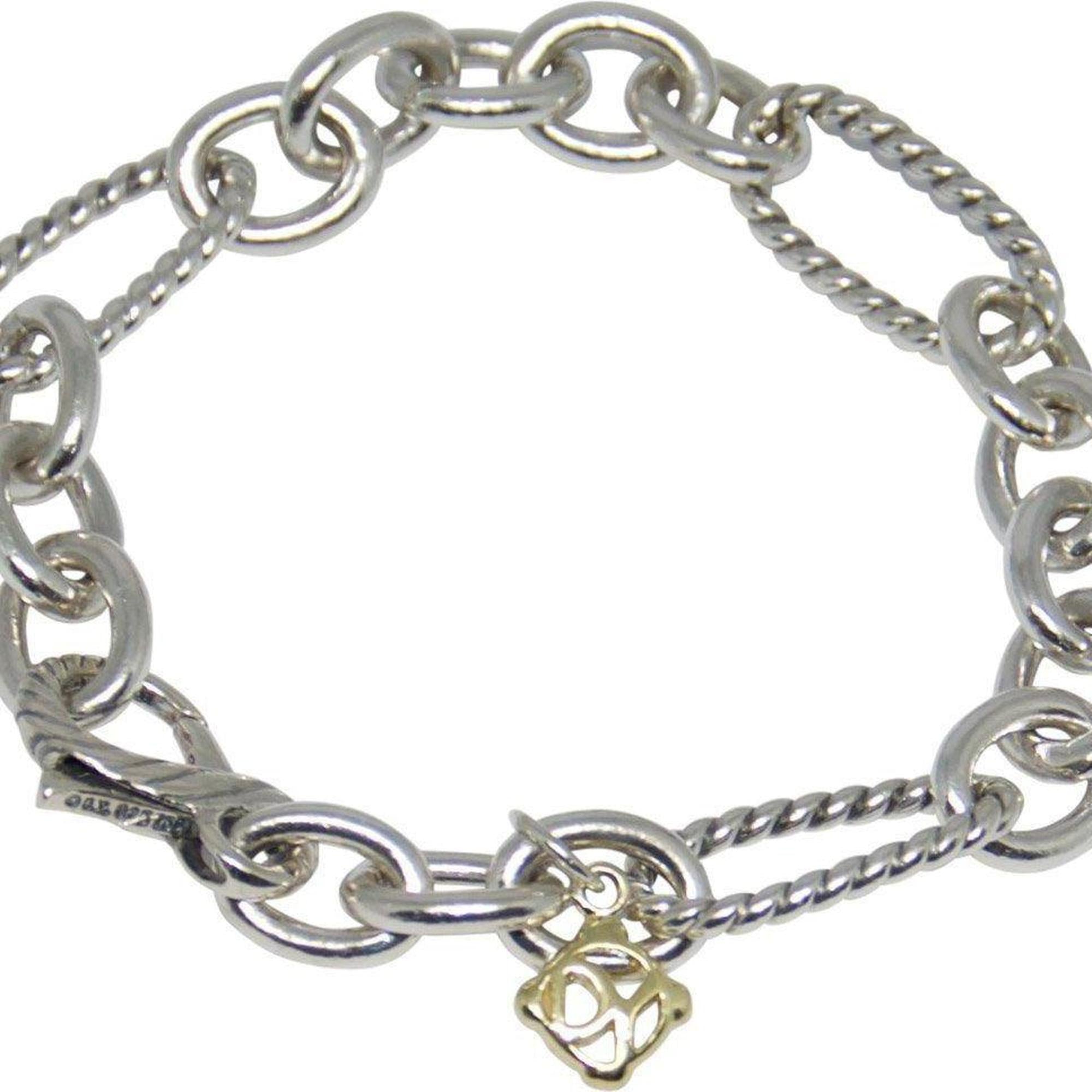 David Yurman Oval Figaro Chain Link Bracelet