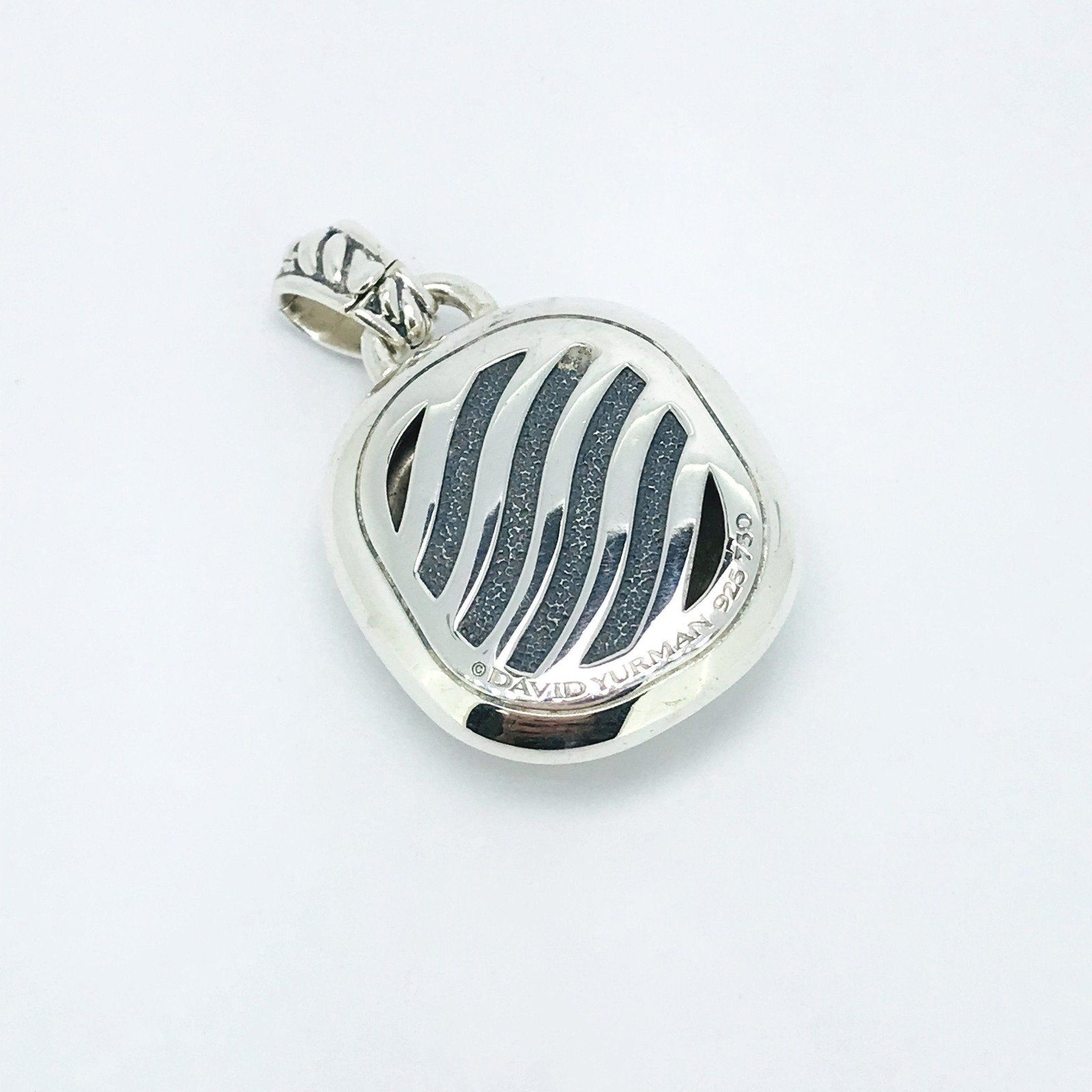 David Yurman Pave Diamond Albion Enhancer Pendant