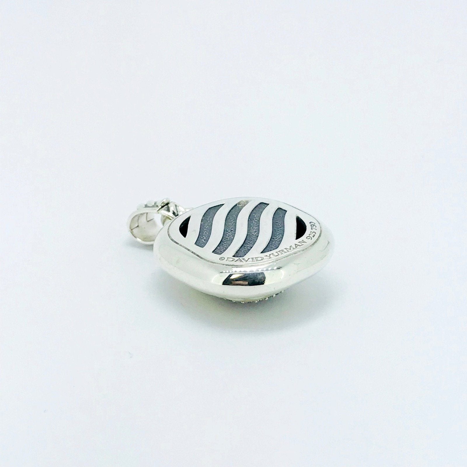 David Yurman Pave Diamond Albion Enhancer Pendant