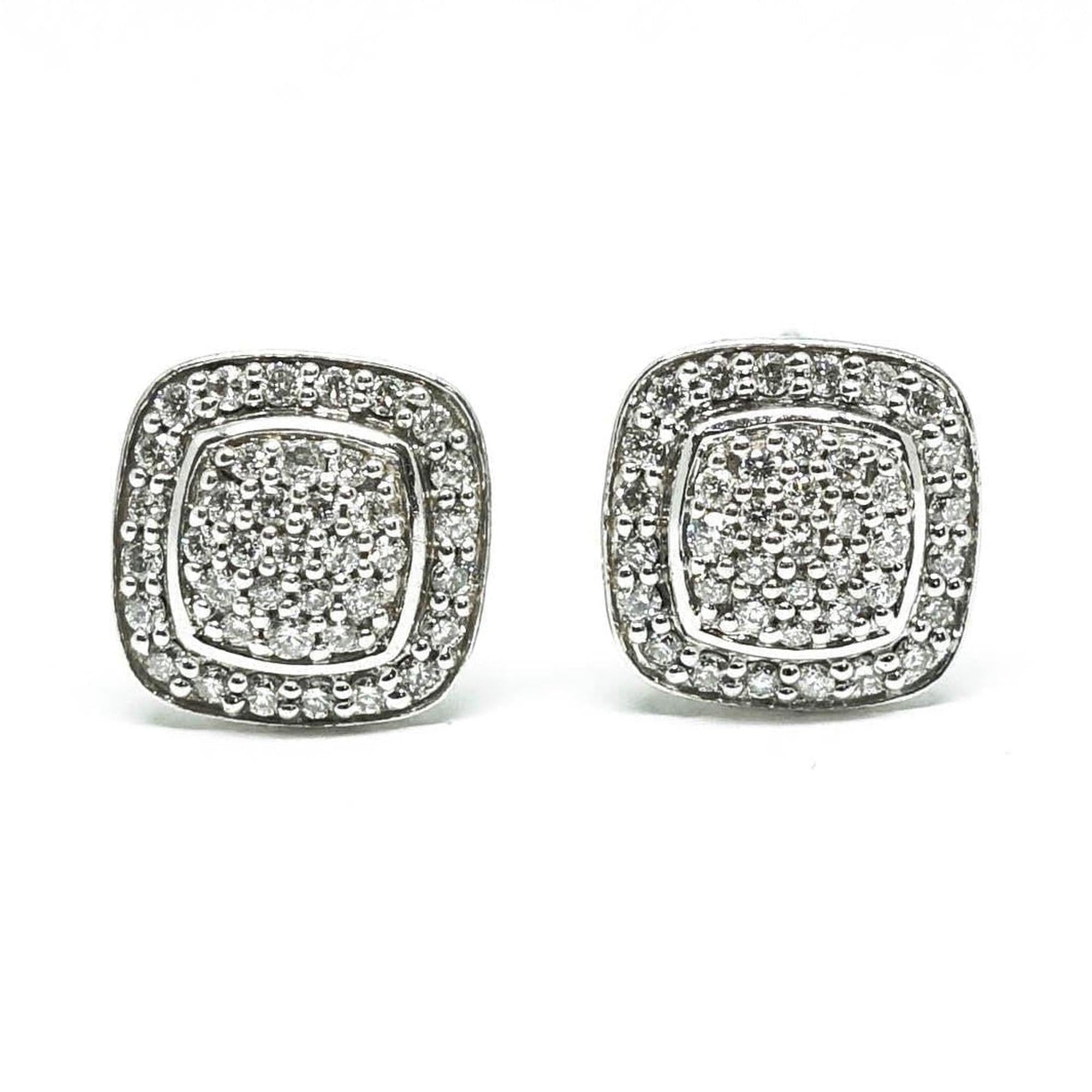 David Yurman Petite Albion Earrings with Diamonds