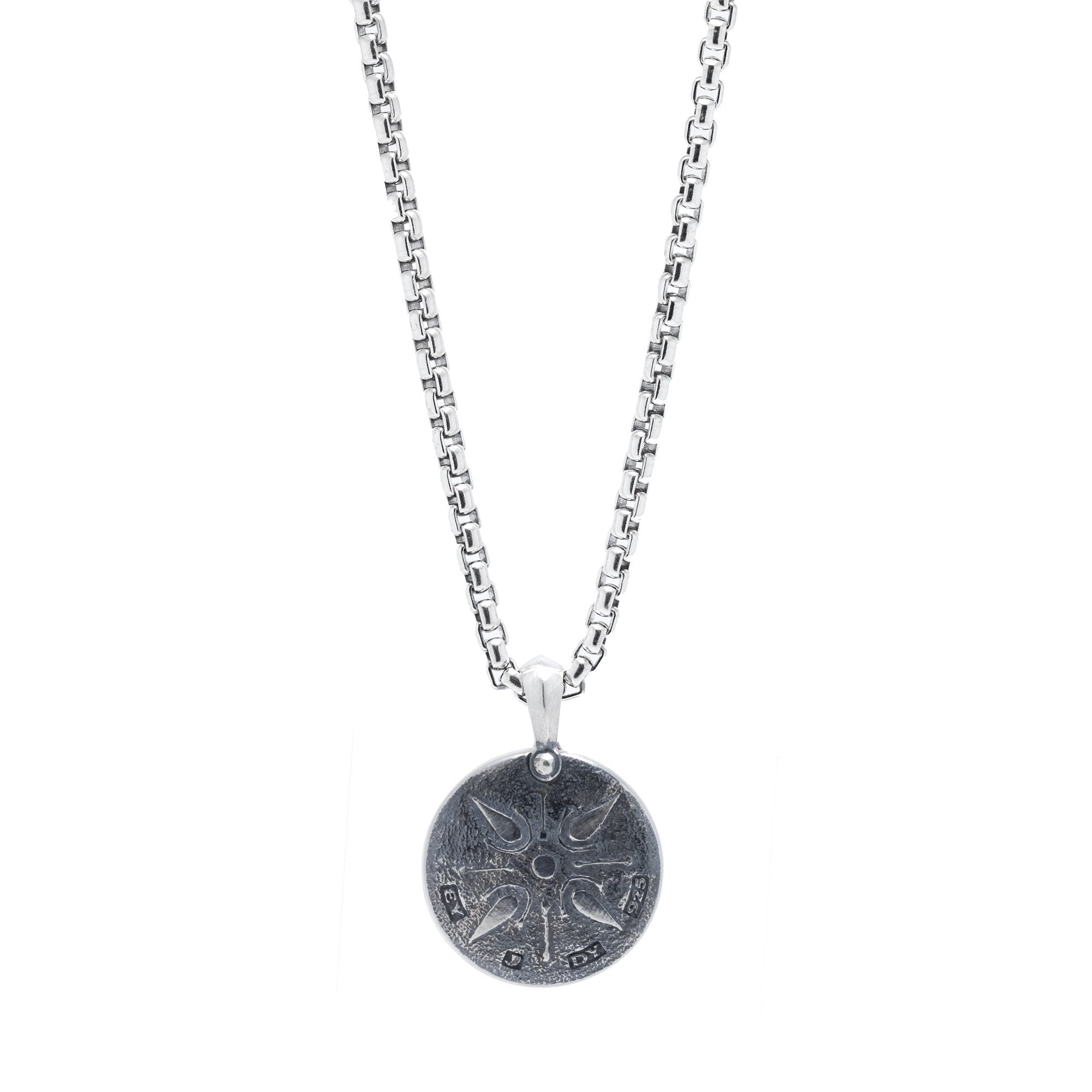 David Yurman Petrvs Lion Amulet Pendant Necklace