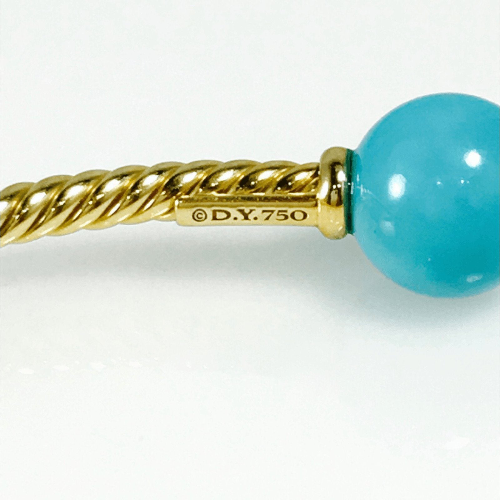 David Yurman Solari Bead Bracelet with Turquoise