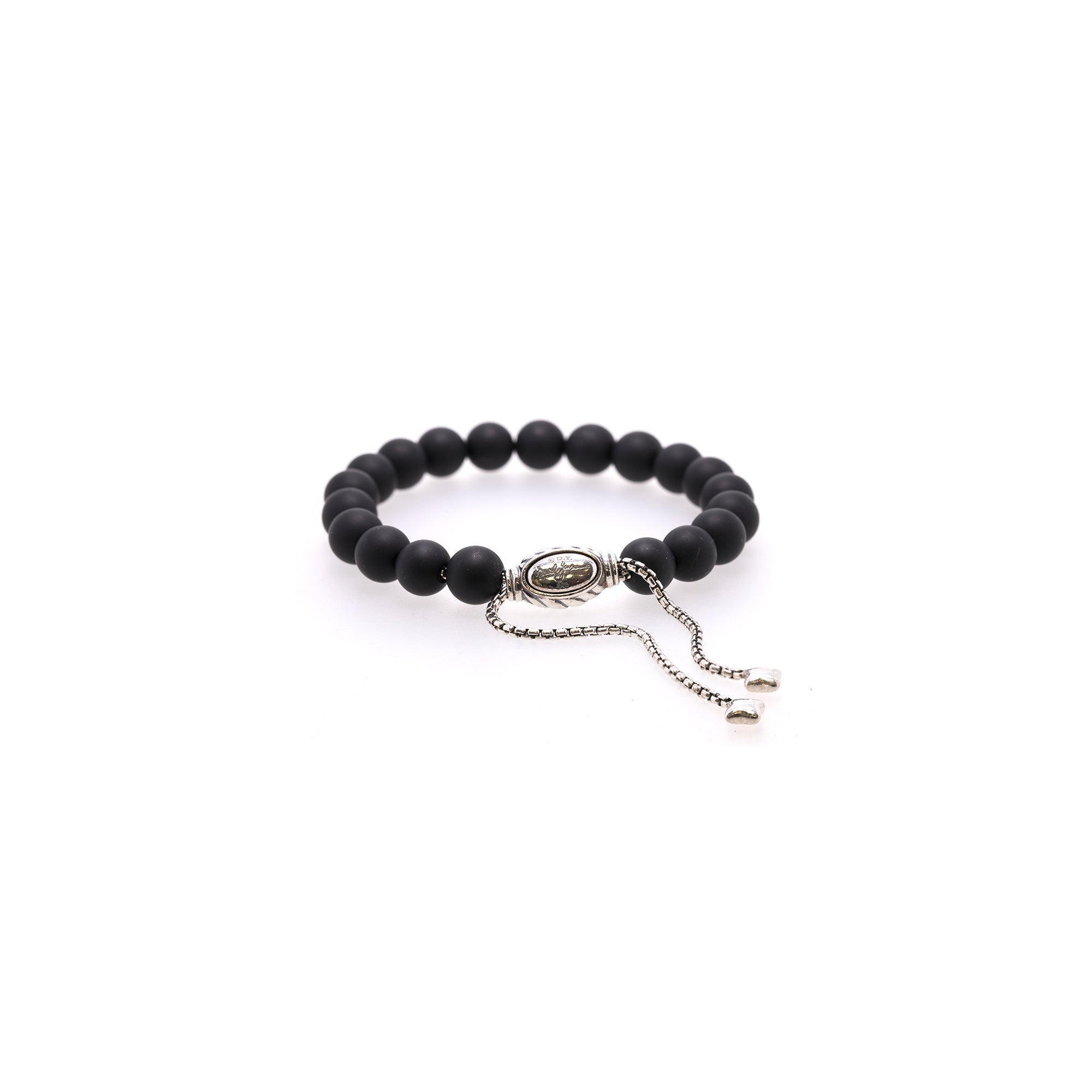 David Yurman Spiritual Beads Black Onyx Bracelet