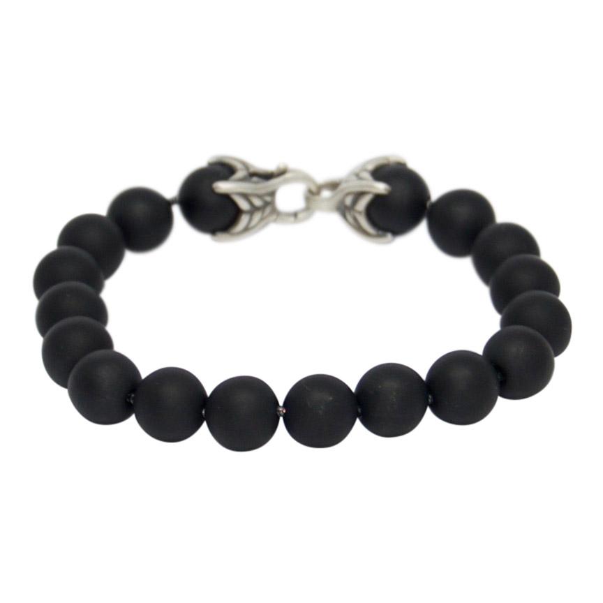 David Yurman Spiritual Beads Bracelet with Black Onyx